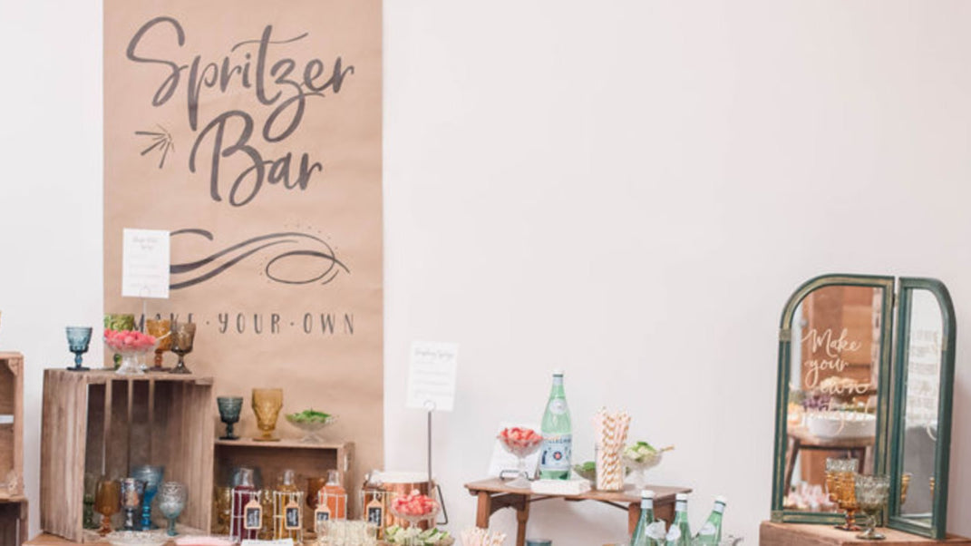 DIY Spritzer Bar For A Party