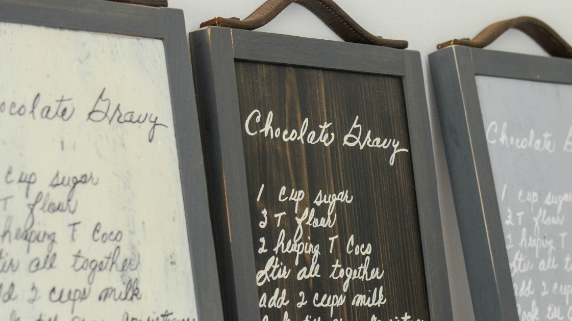 Handwriting Memory Signs