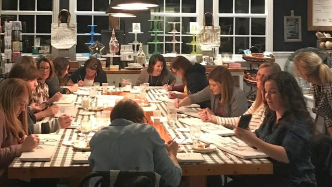 The latest workshop at The Baker's Table