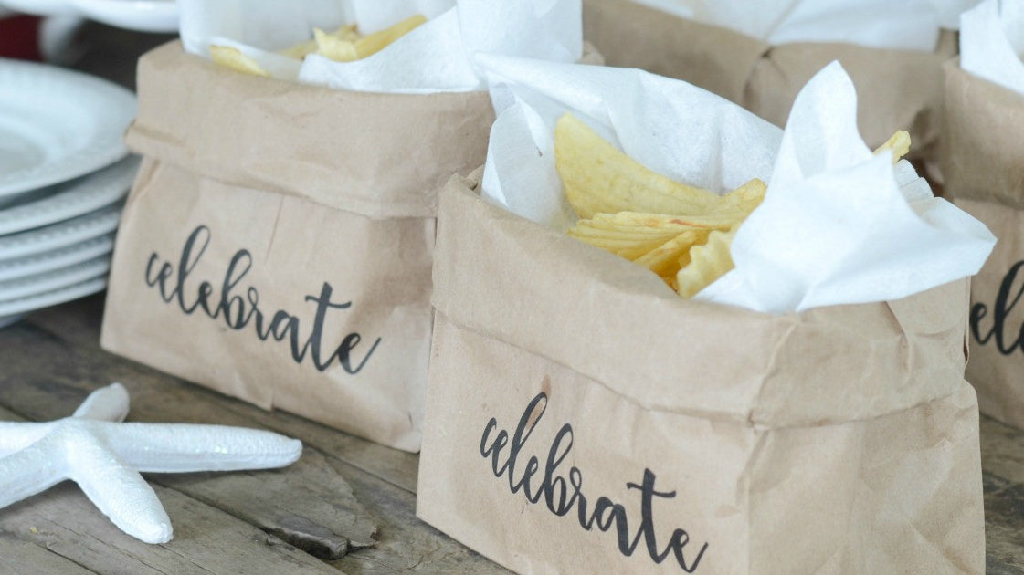 DIY Paper Snack Bags