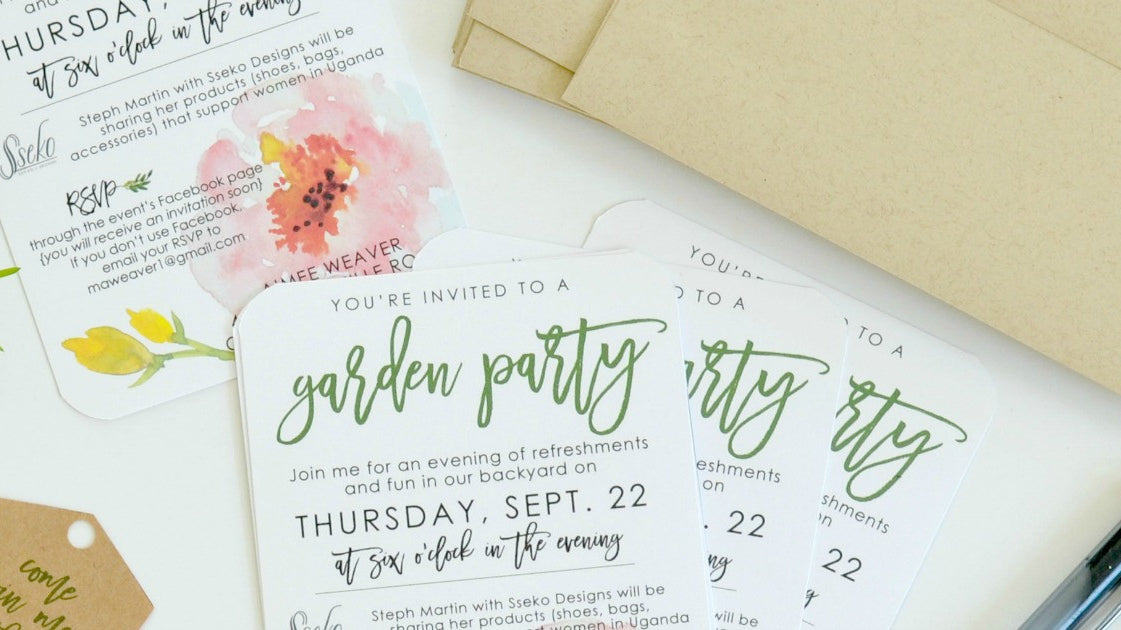Garden Party Invitation