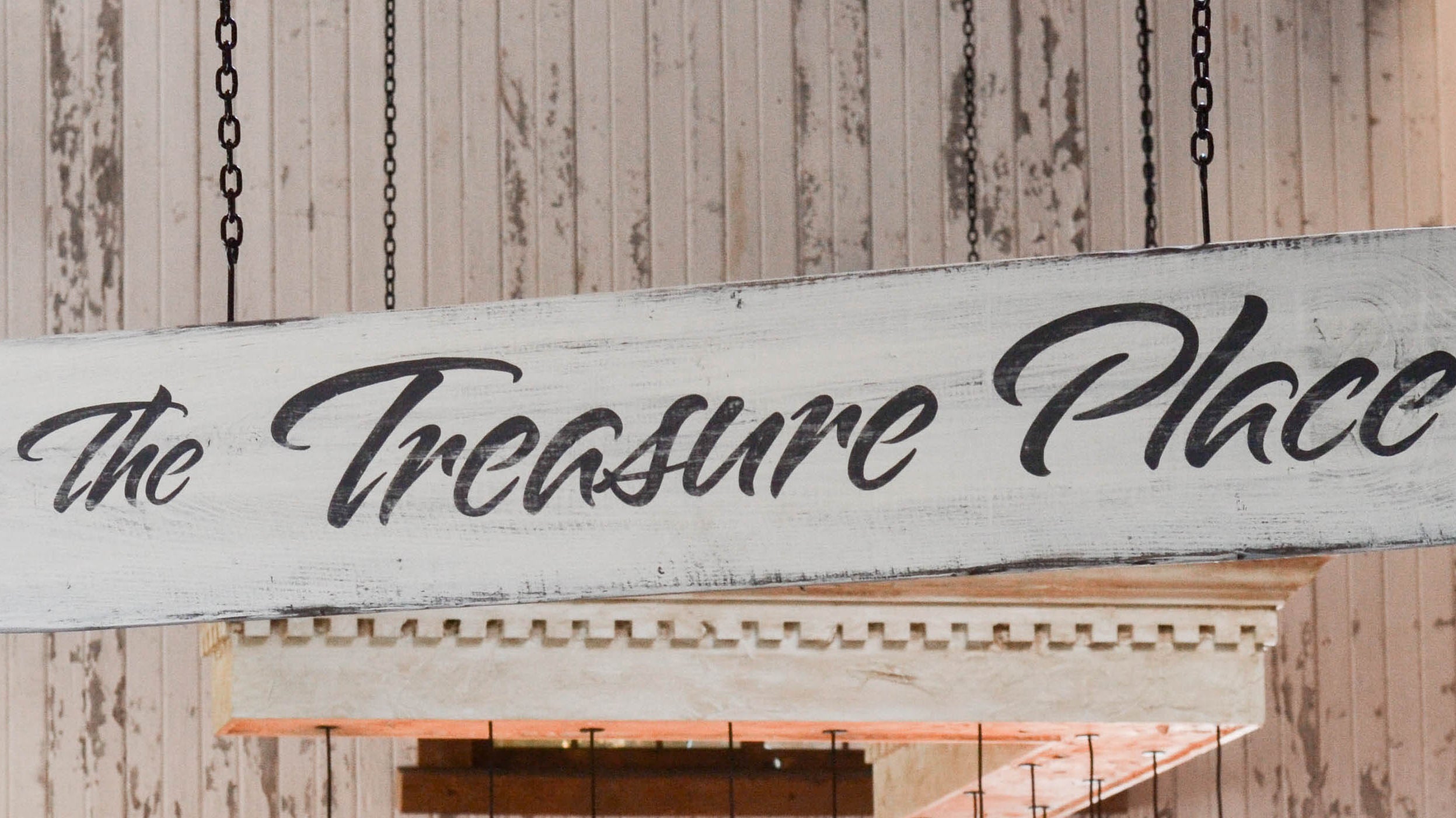 Retail Store Signs at The Treasure Place