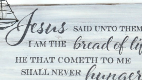 “Bread of Life” Sign