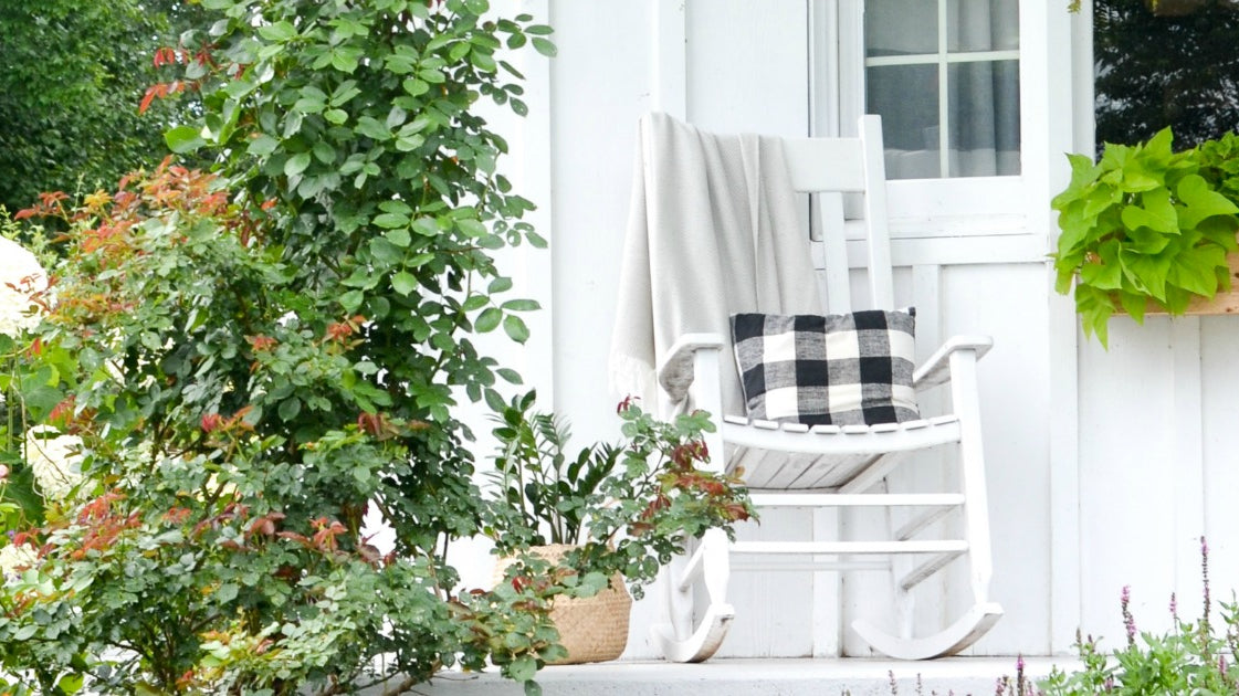 Freshened Front Porch