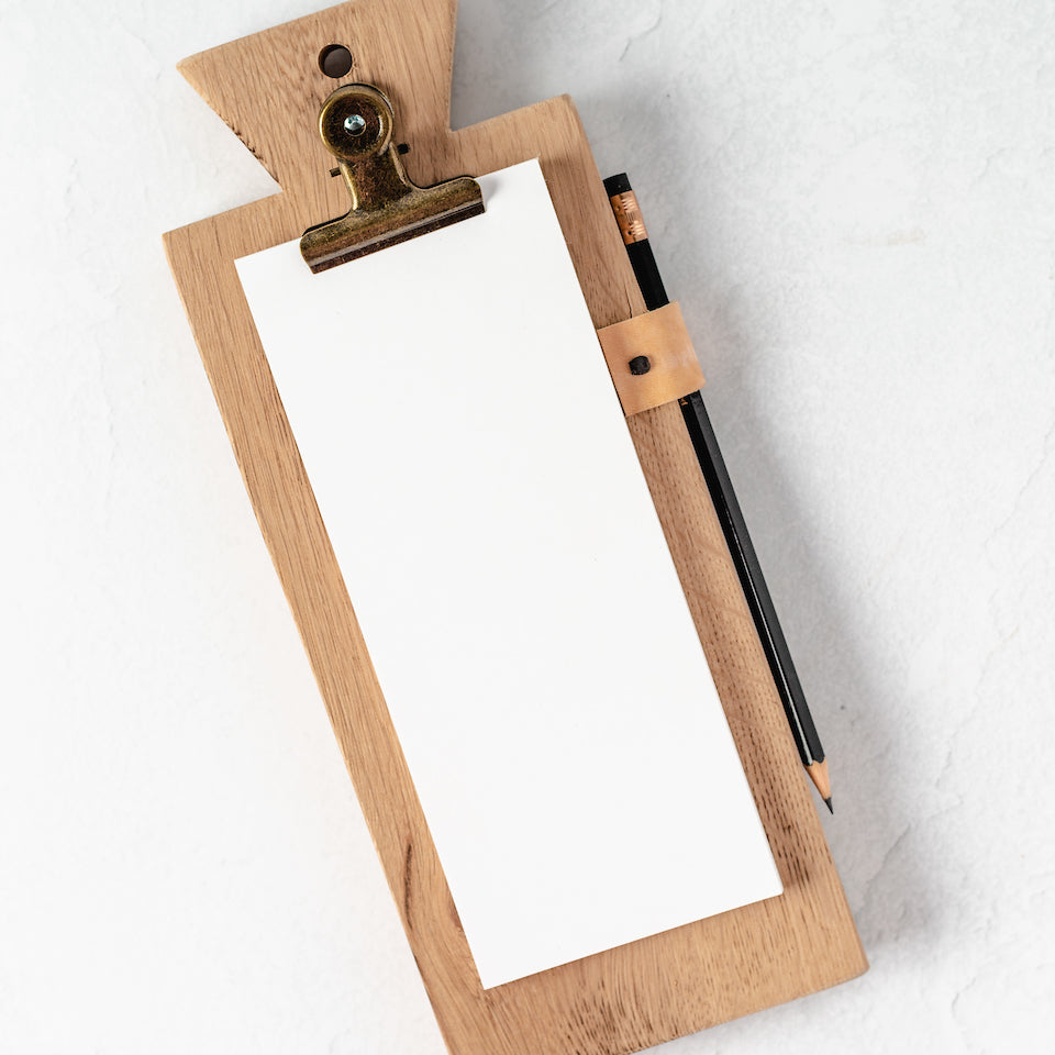 Memo Pad Clipboard Holder - Aimee Weaver Designs
