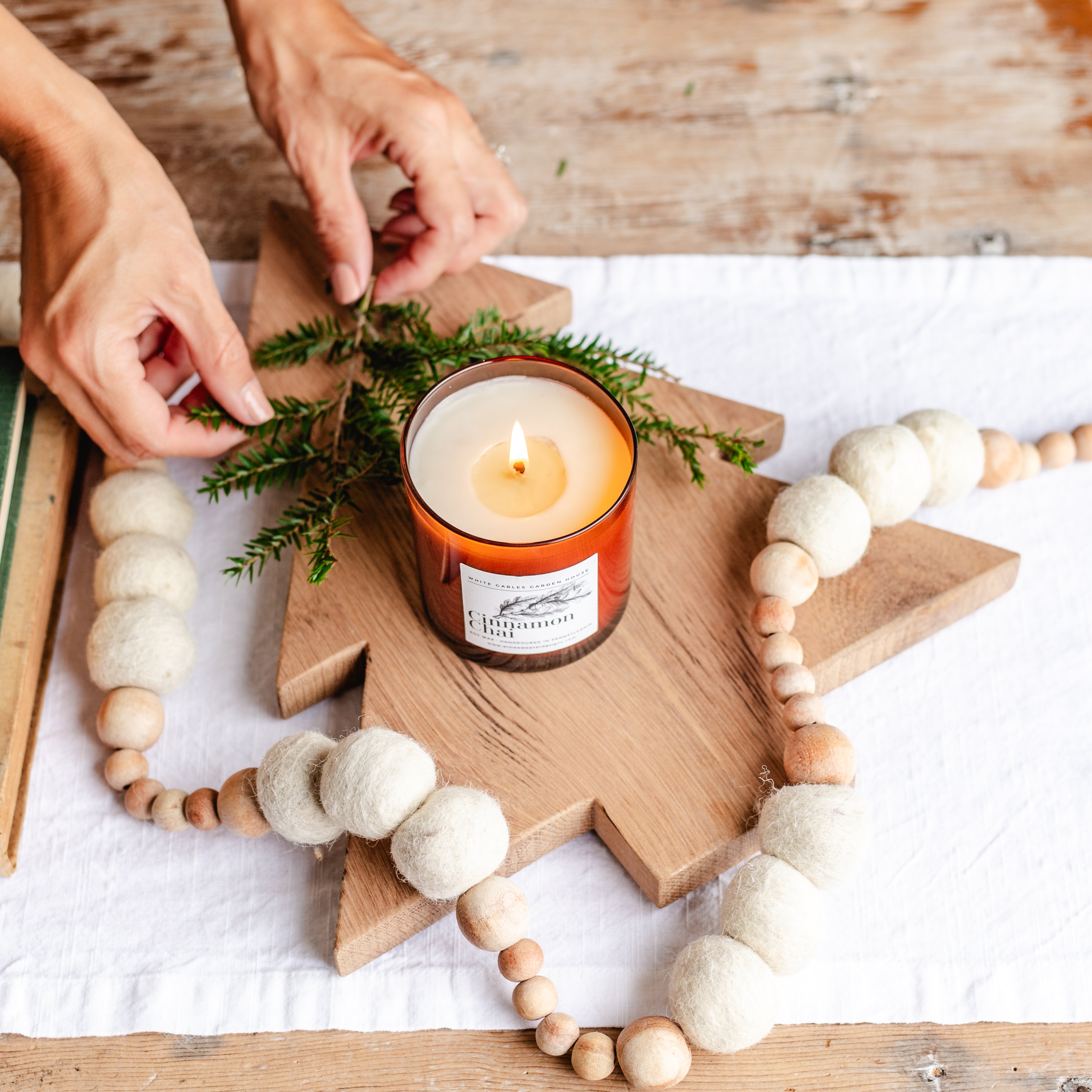 Tree Shaped Wood Board - Aimee Weaver Designs