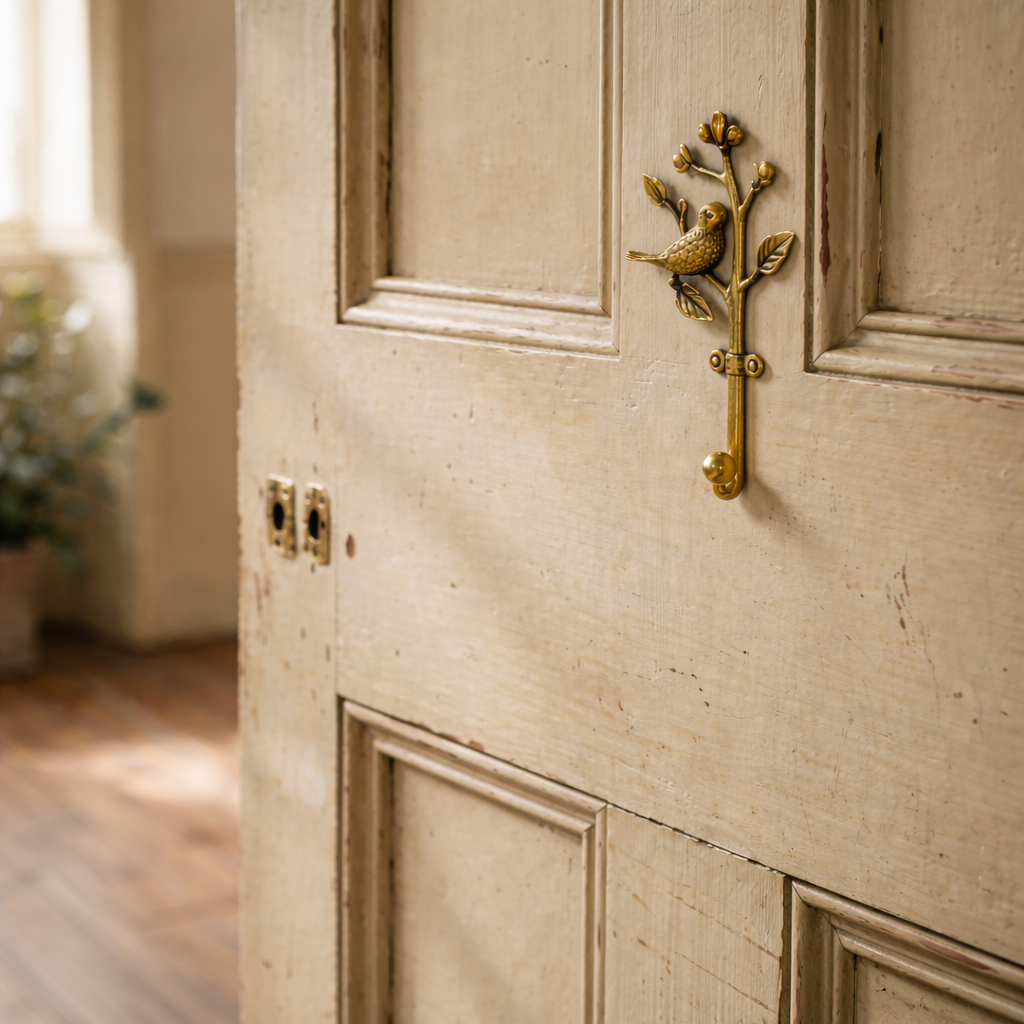 Brass Songbird Hook - Aimee Weaver Designs