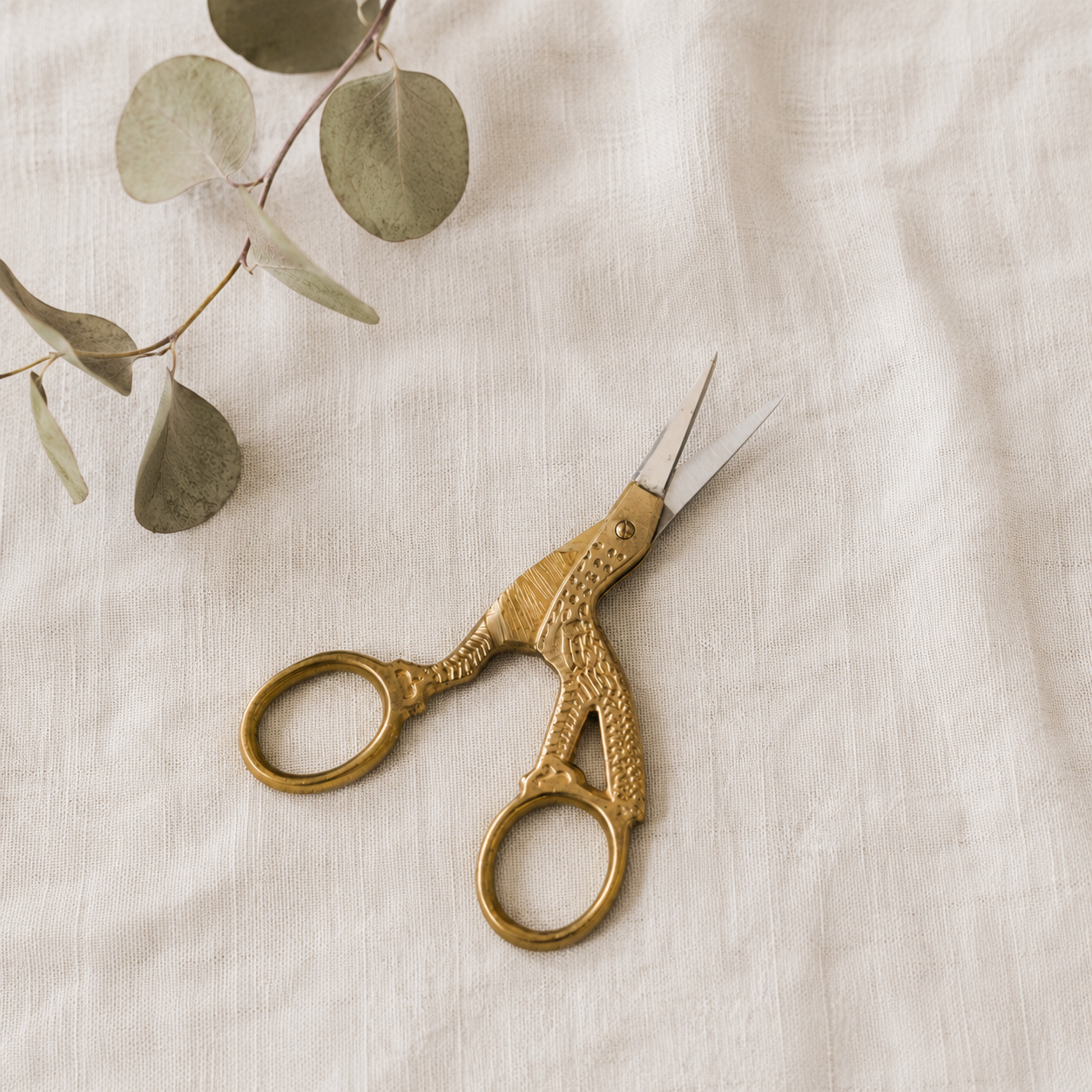 Petite Brass Bird Scissors - Aimee Weaver Designs
