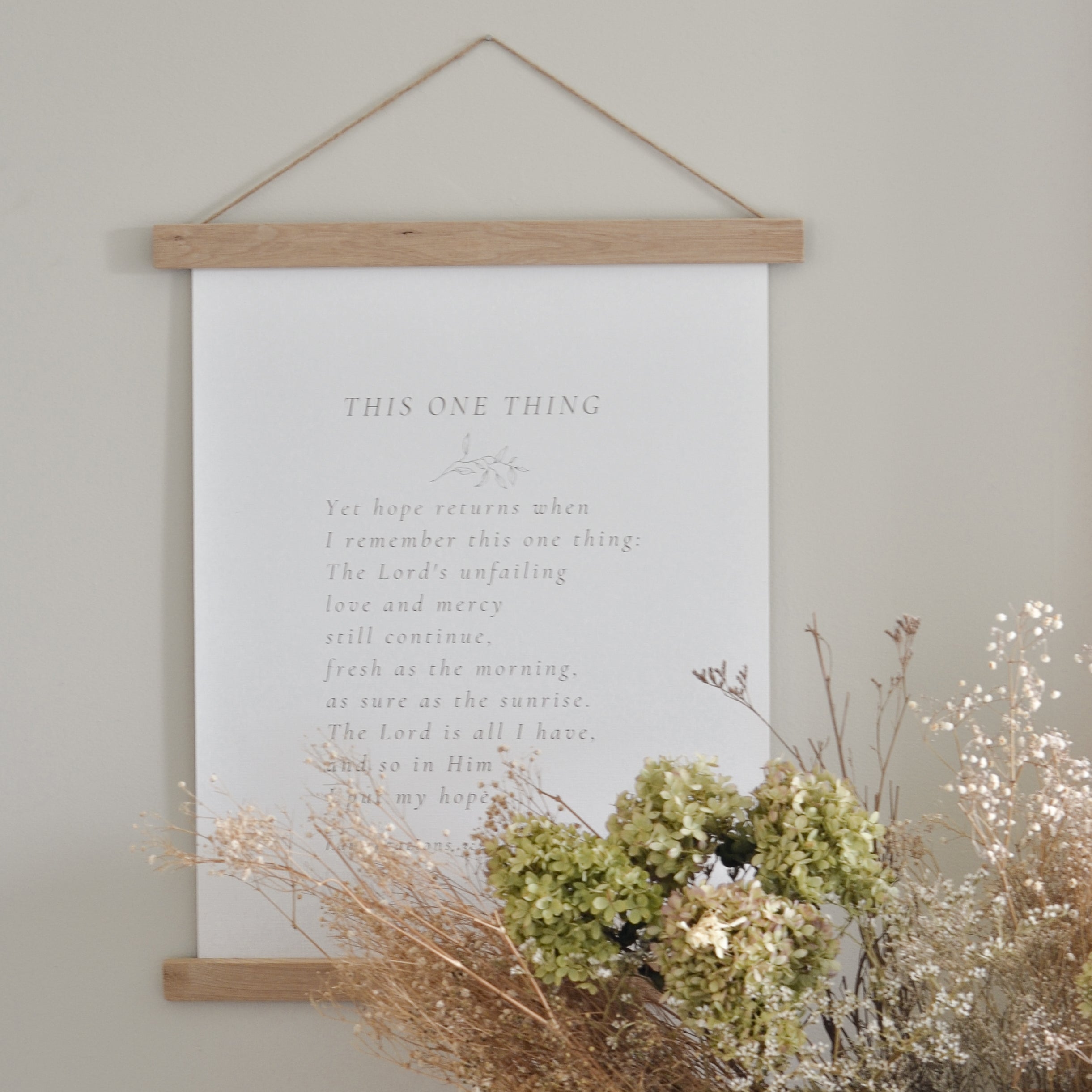 This One Thing Canvas Artwork - Aimee Weaver Designs