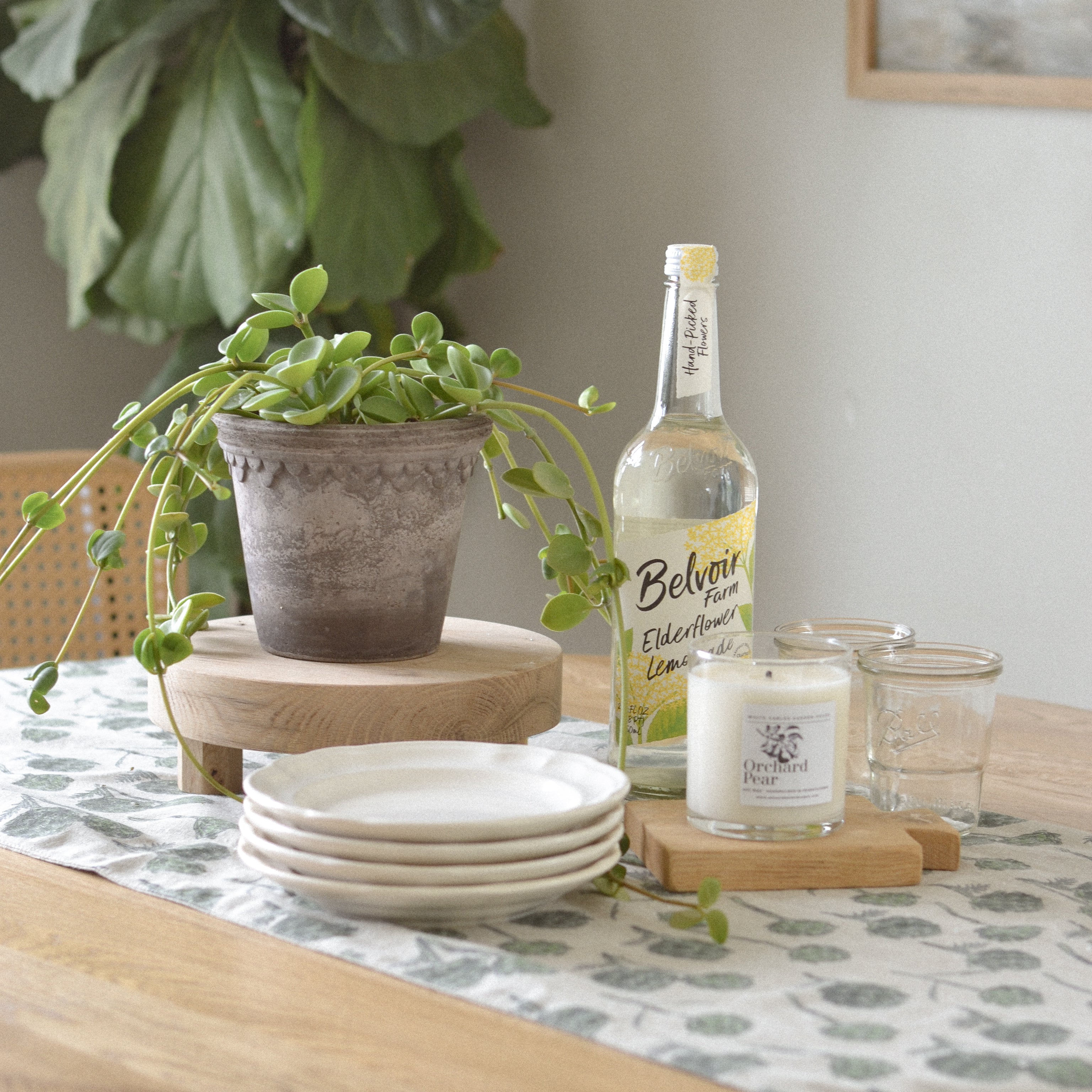 Artichoke Table Runner - Aimee Weaver Designs