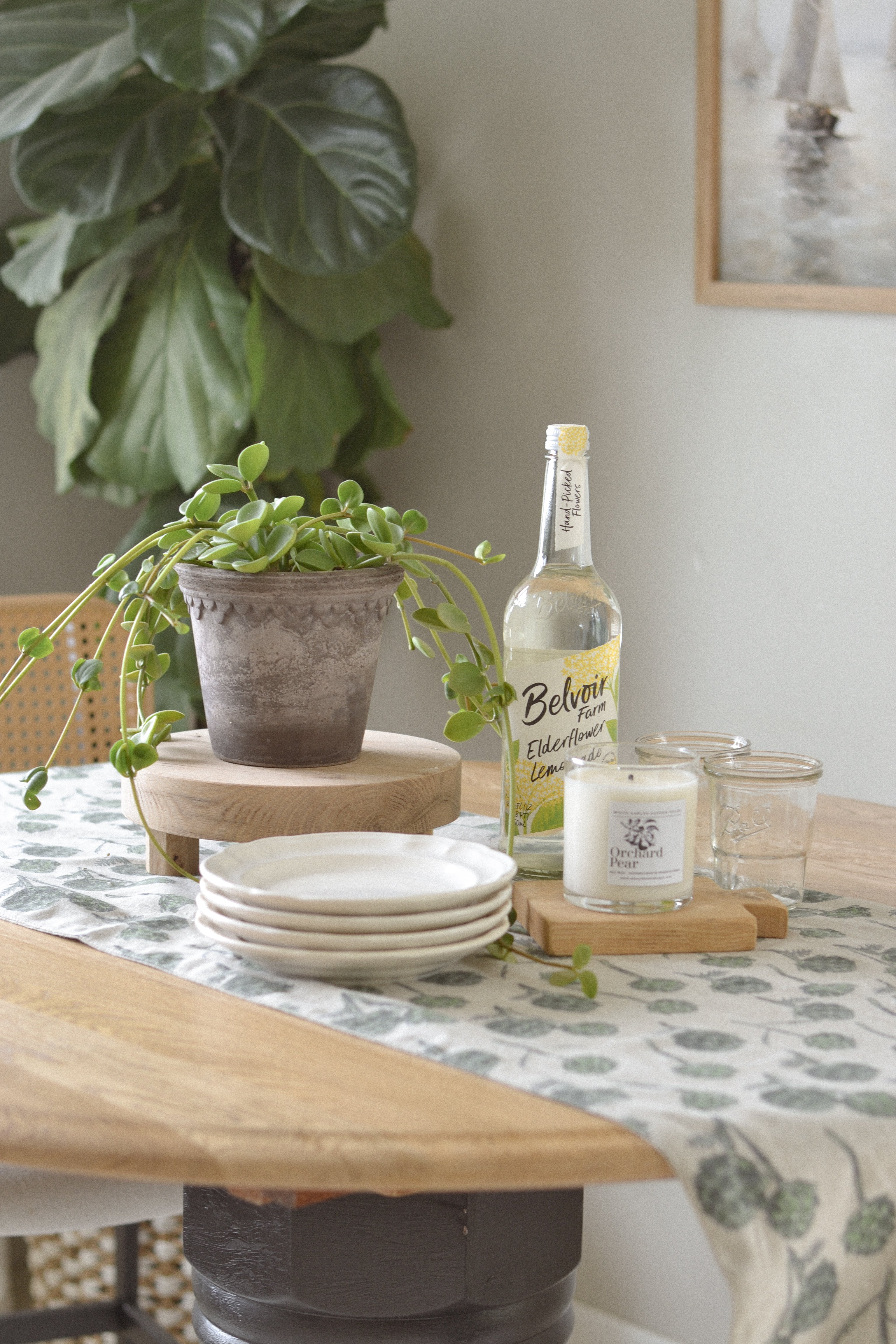 Artichoke Table Runner - Aimee Weaver Designs