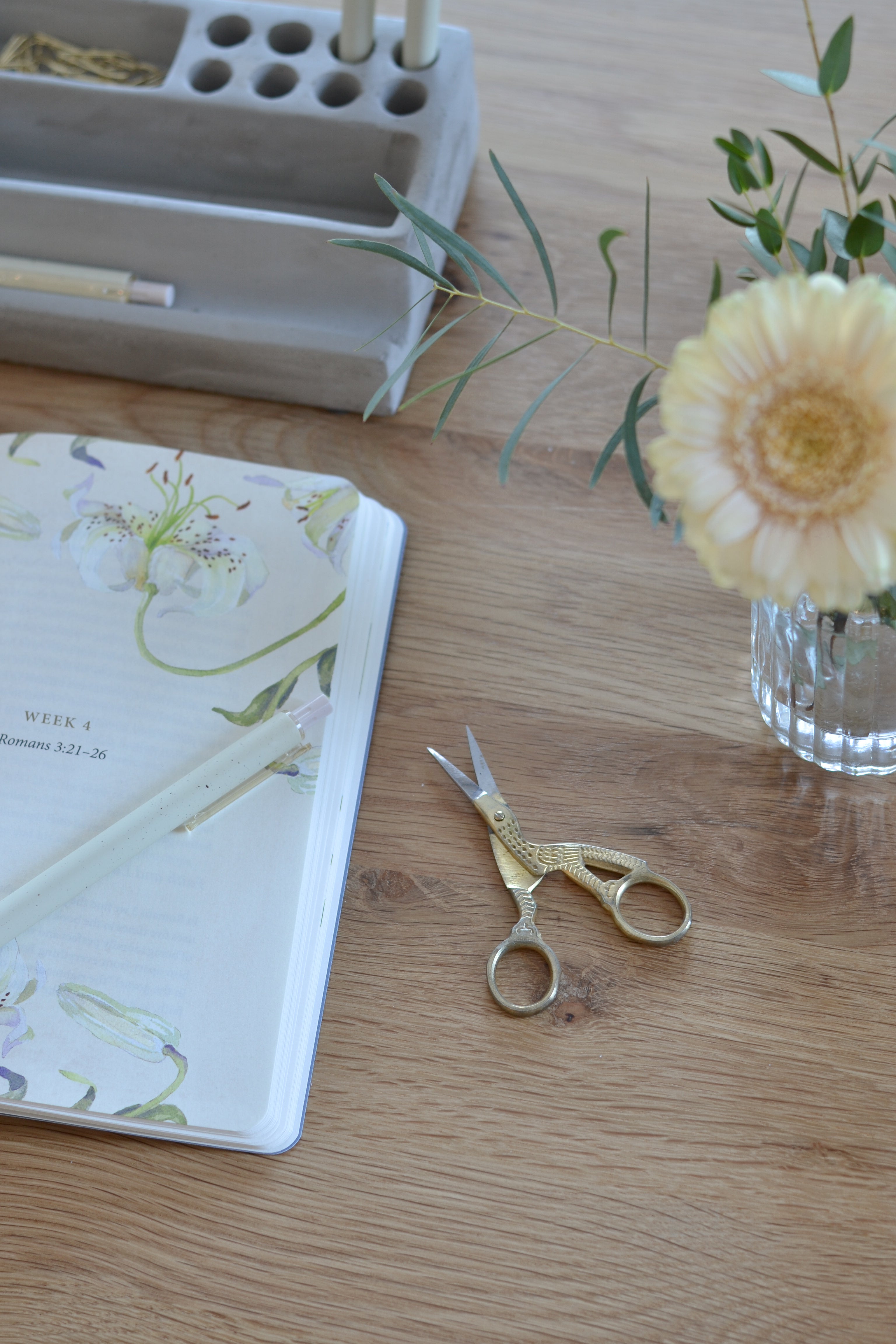 Petite Brass Bird Scissors - Aimee Weaver Designs