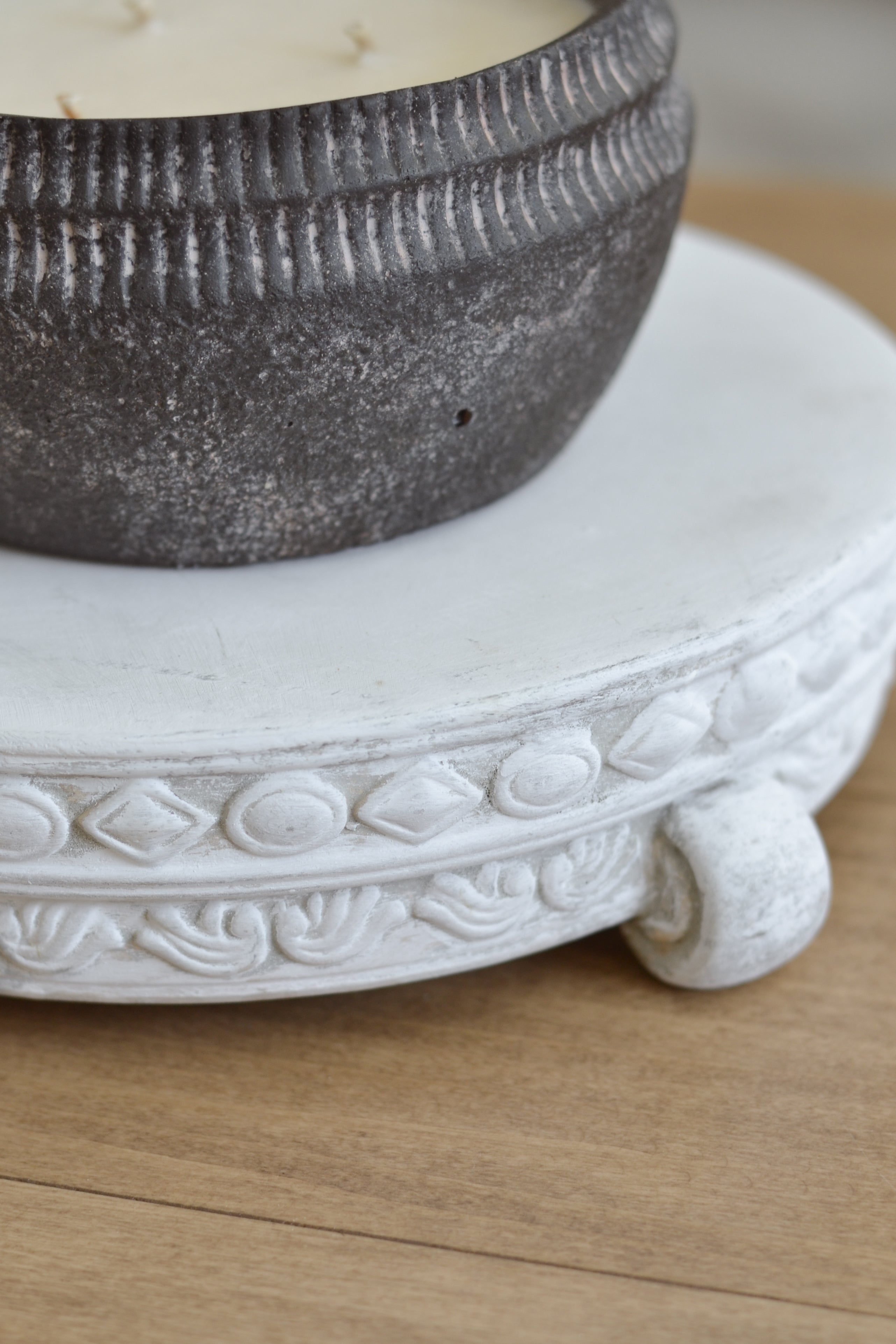 Concrete Pedestal - Aimee Weaver Designs