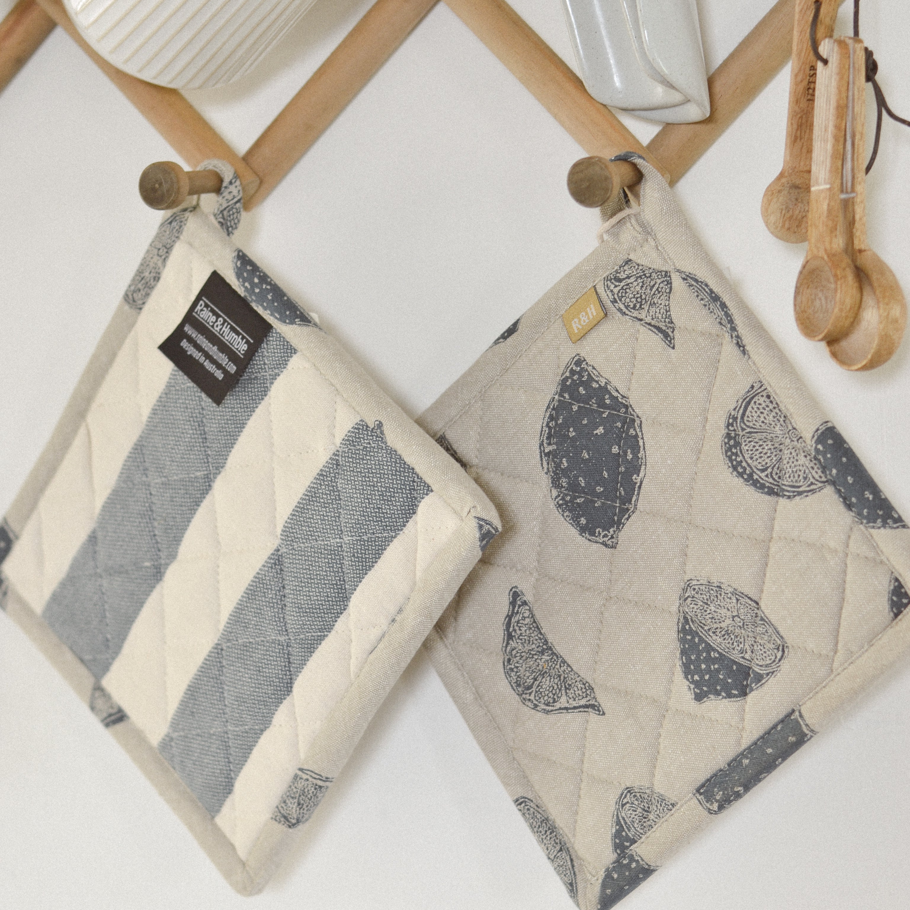 Lemon Pot Holder Trivet - Aimee Weaver Designs