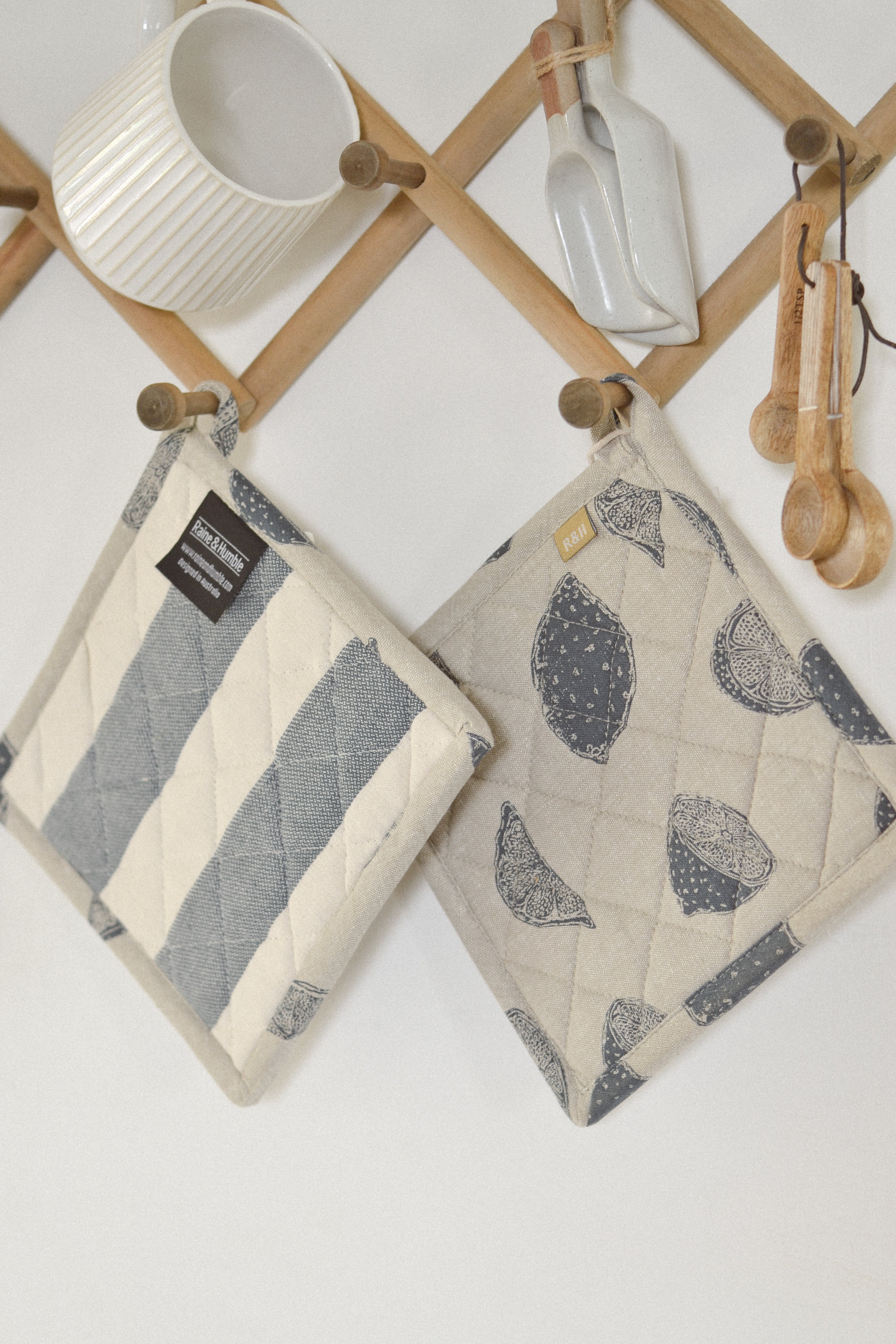 Lemon Pot Holder Trivet - Aimee Weaver Designs