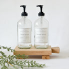 Clear Glass Soap Dispenser - Aimee Weaver Designs