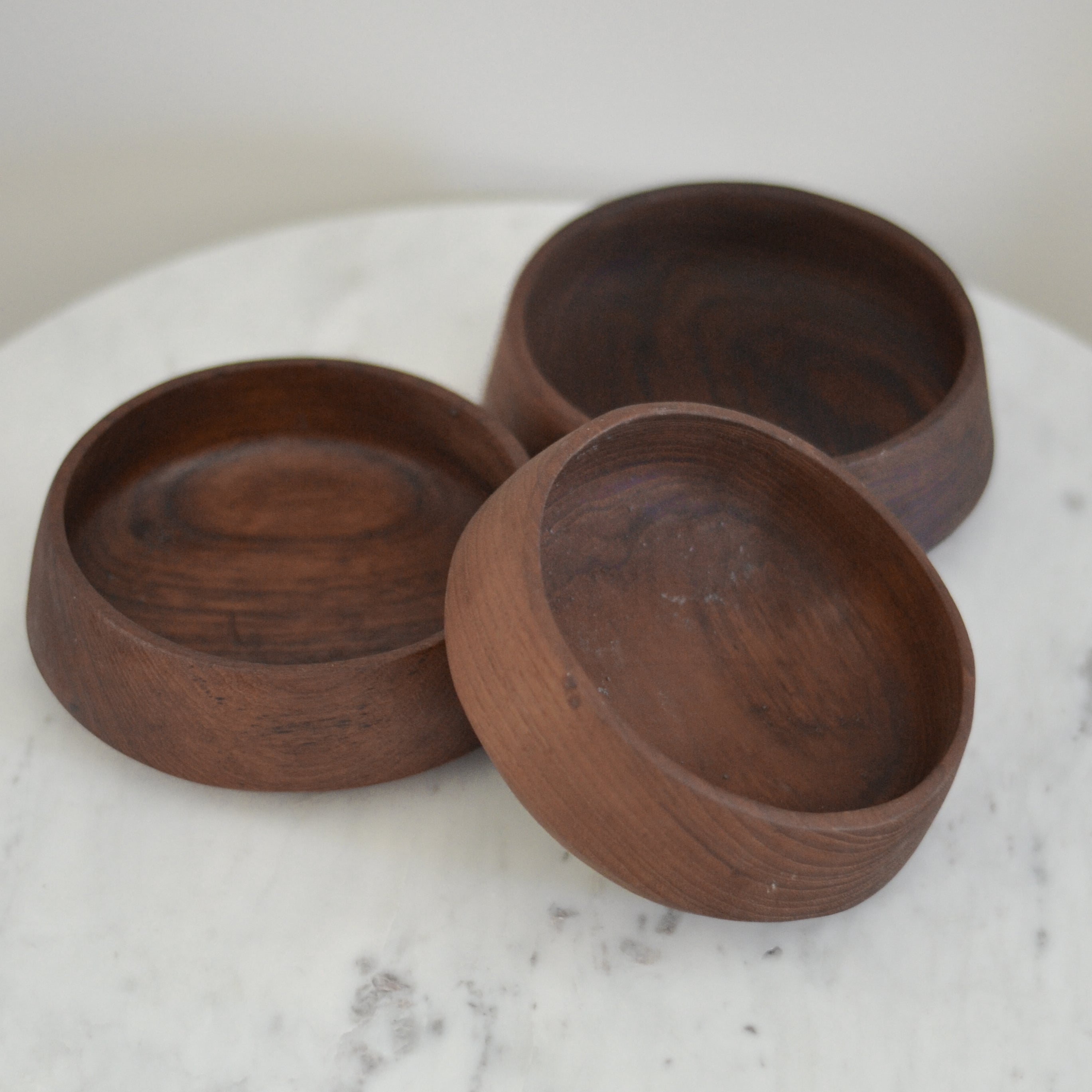 Vintage Wood Bowl - Aimee Weaver Designs