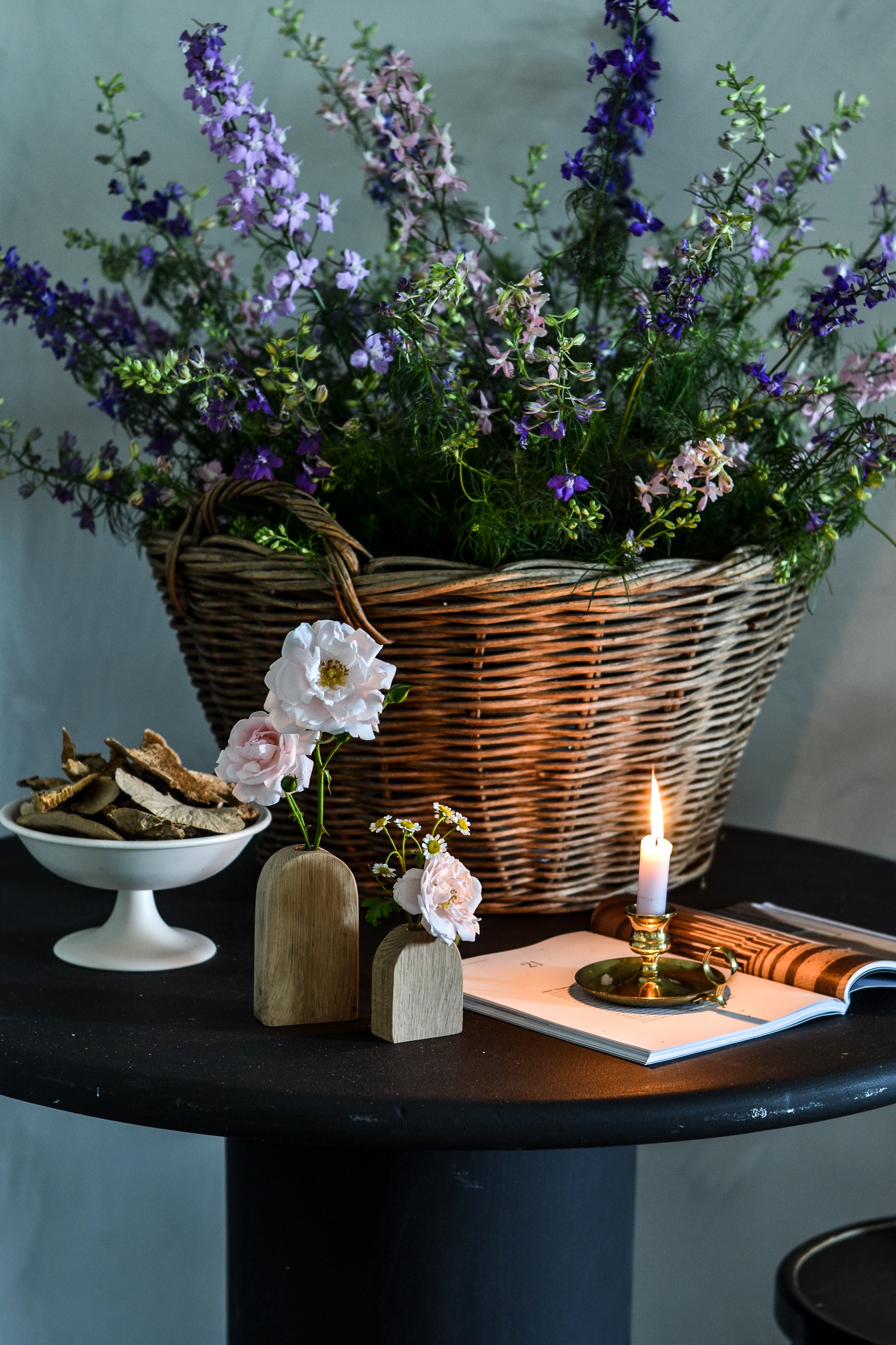 Wood Arched Bud Vases - Aimee Weaver Designs