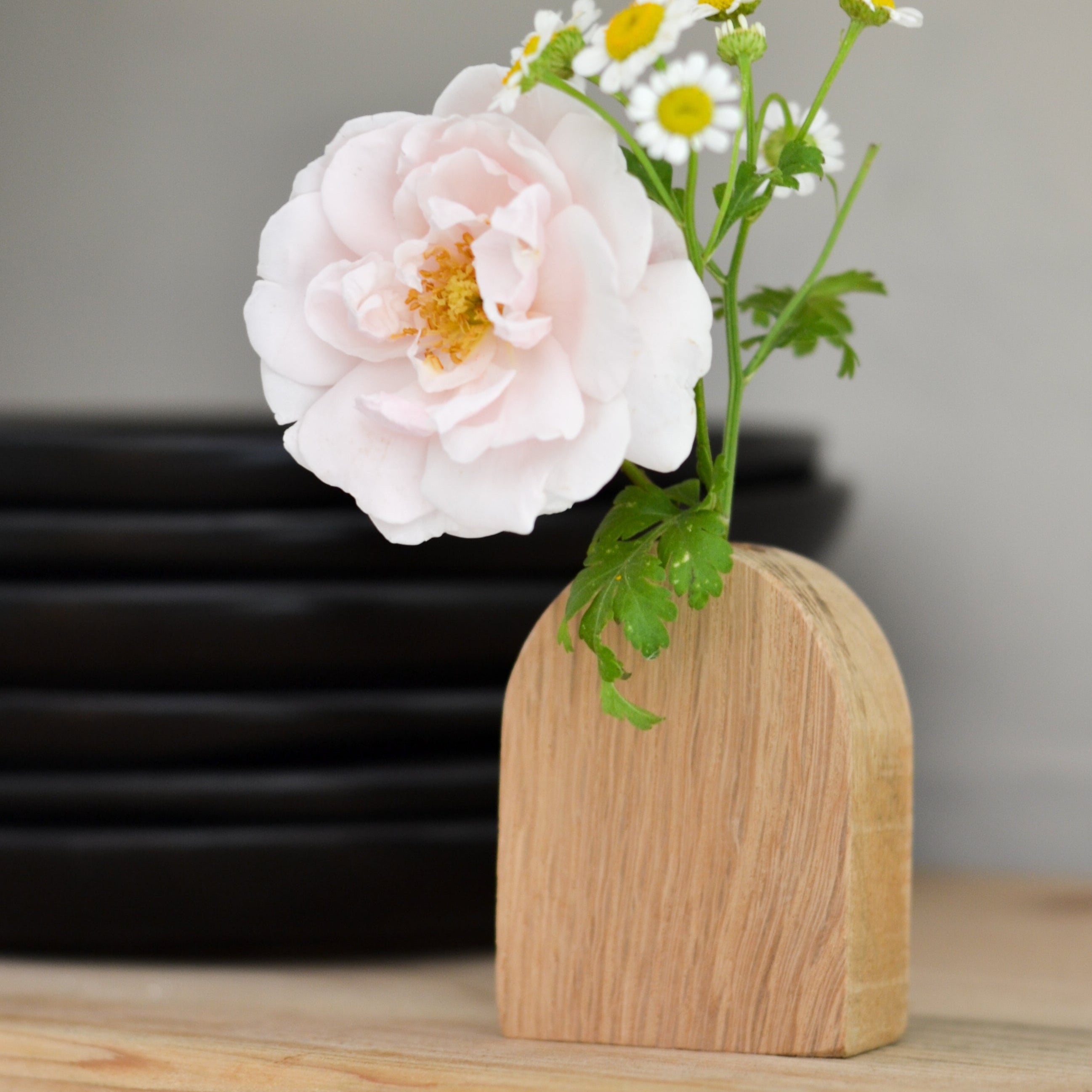 Wood Arched Bud Vases - Aimee Weaver Designs