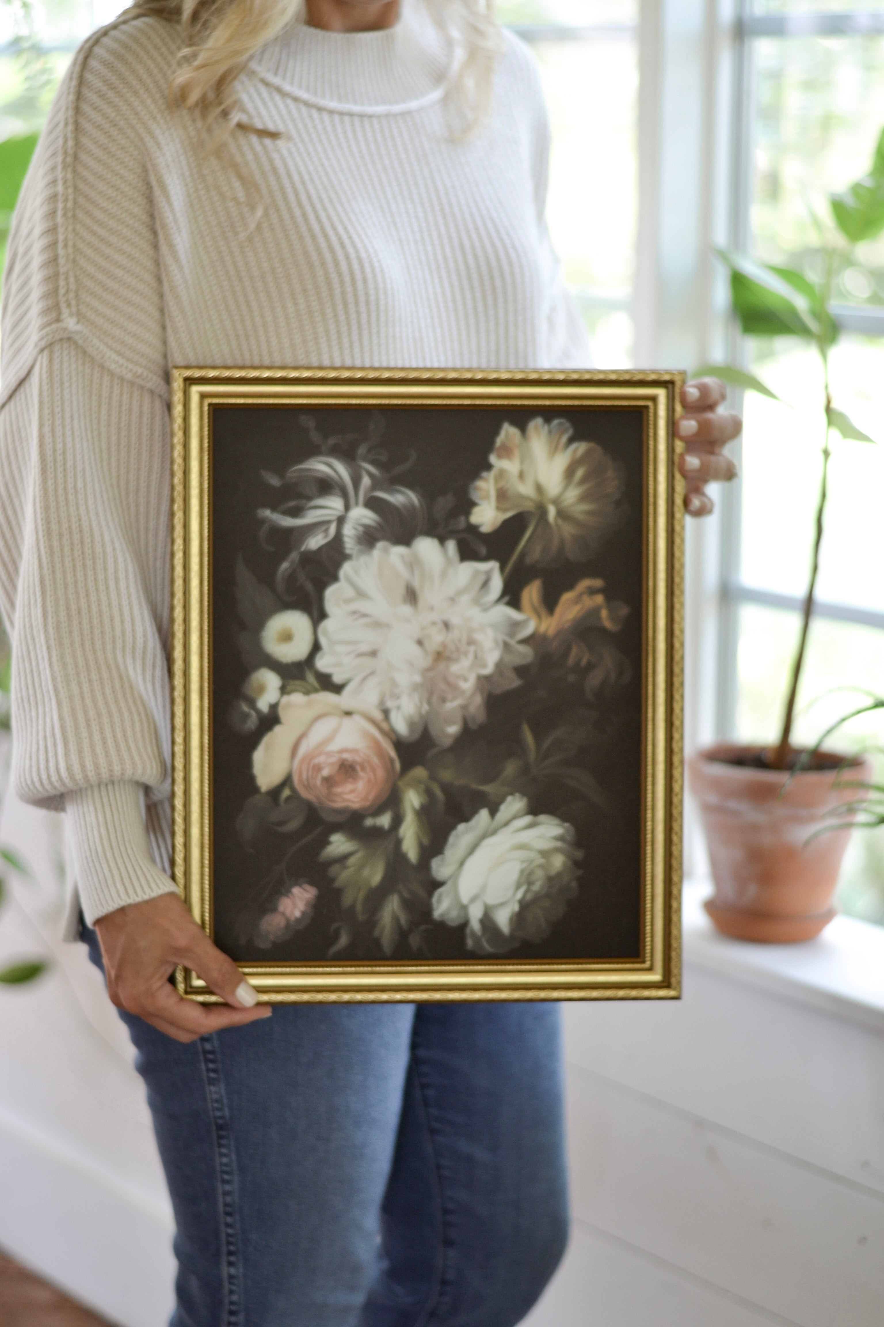 Midnight Blooms Artwork - Aimee Weaver Designs