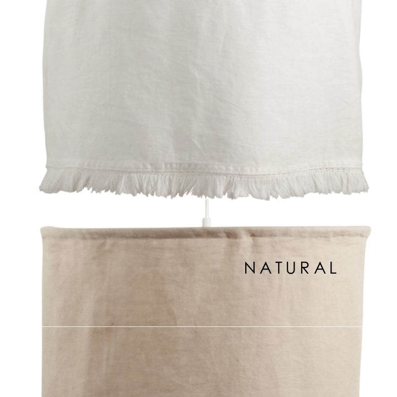 Isla Linen Lampshade - Aimee Weaver Designs