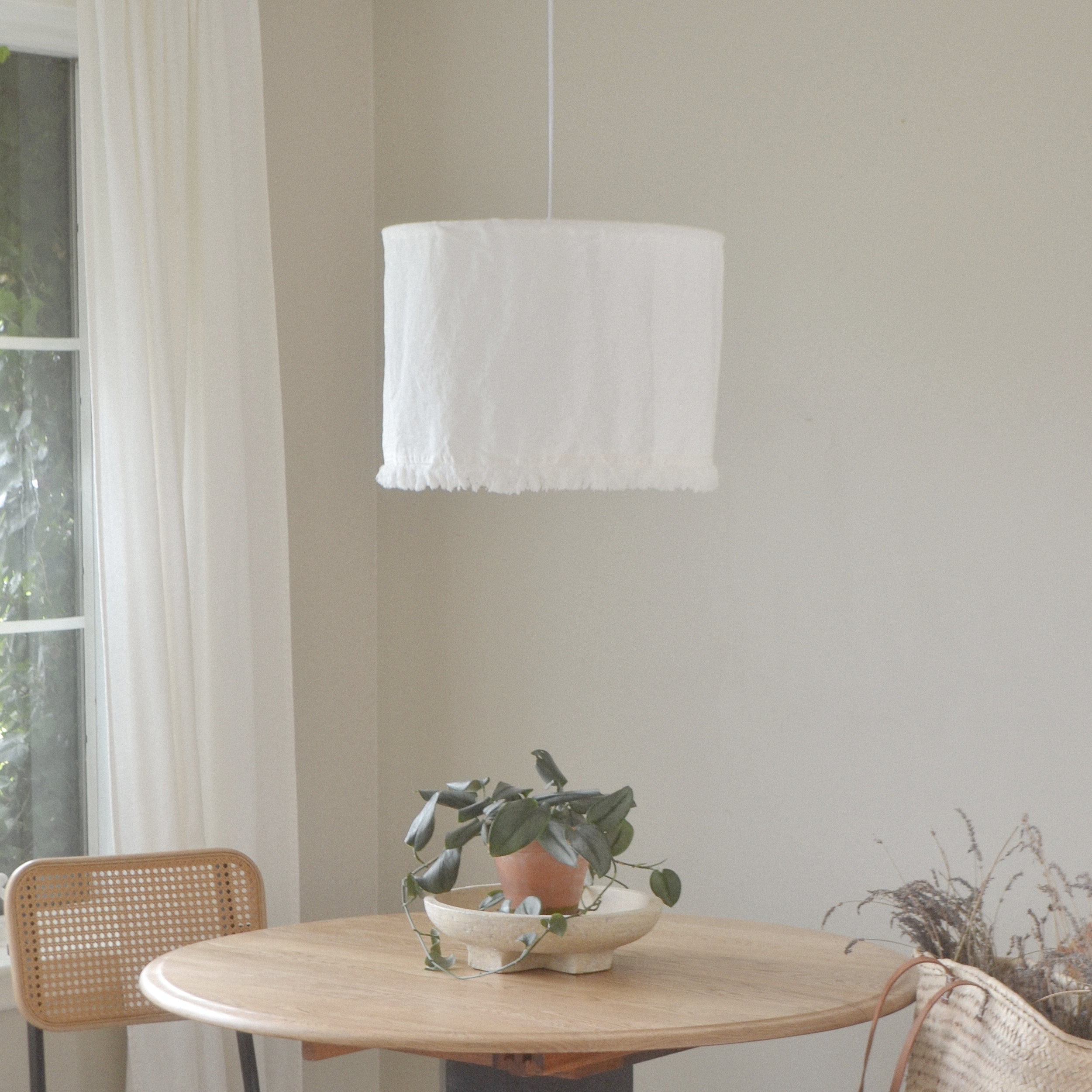 Isla Linen Lampshade - Aimee Weaver Designs