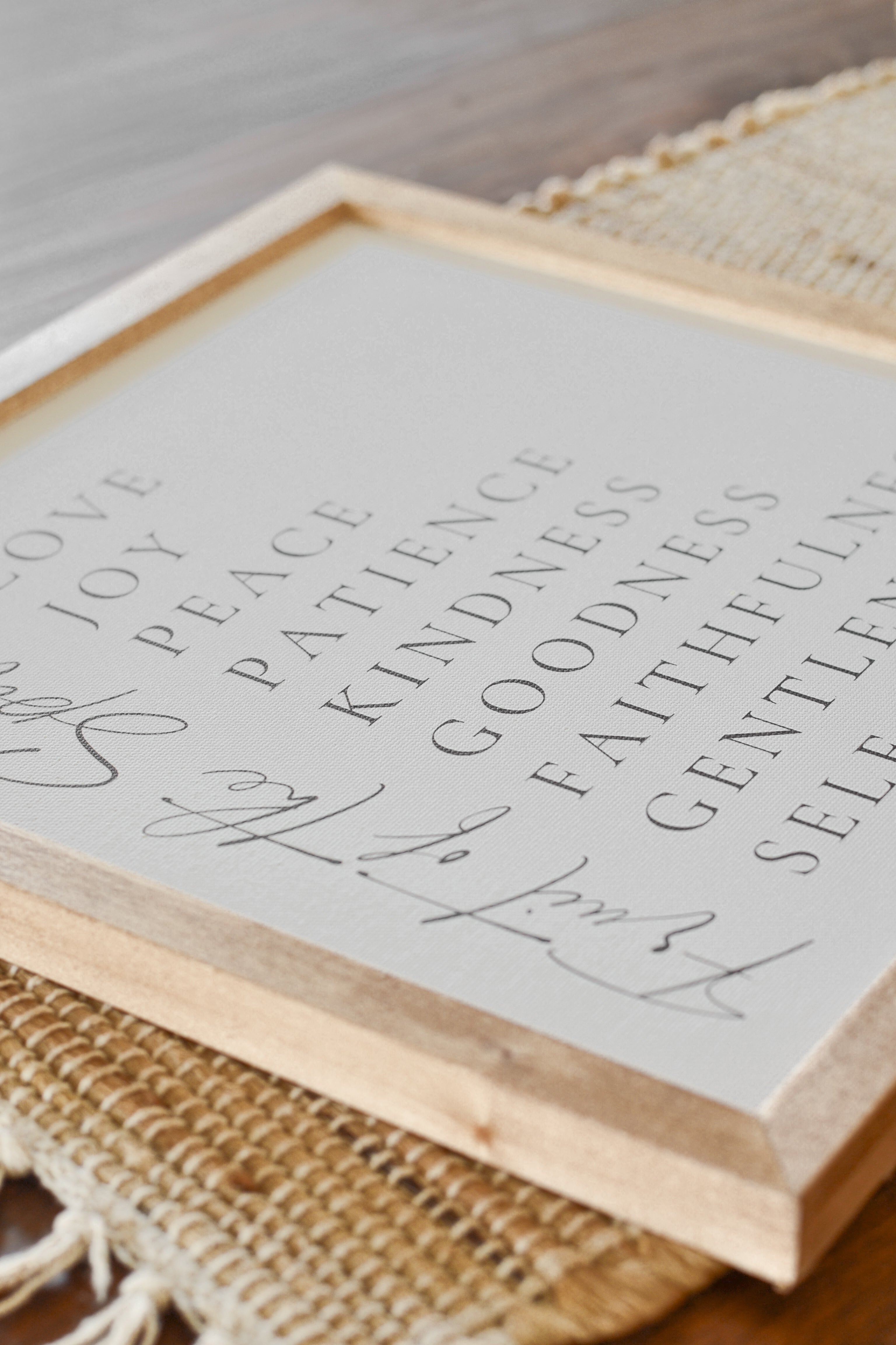 Fruit of the Spirit | Framed Art - Aimee Weaver Designs