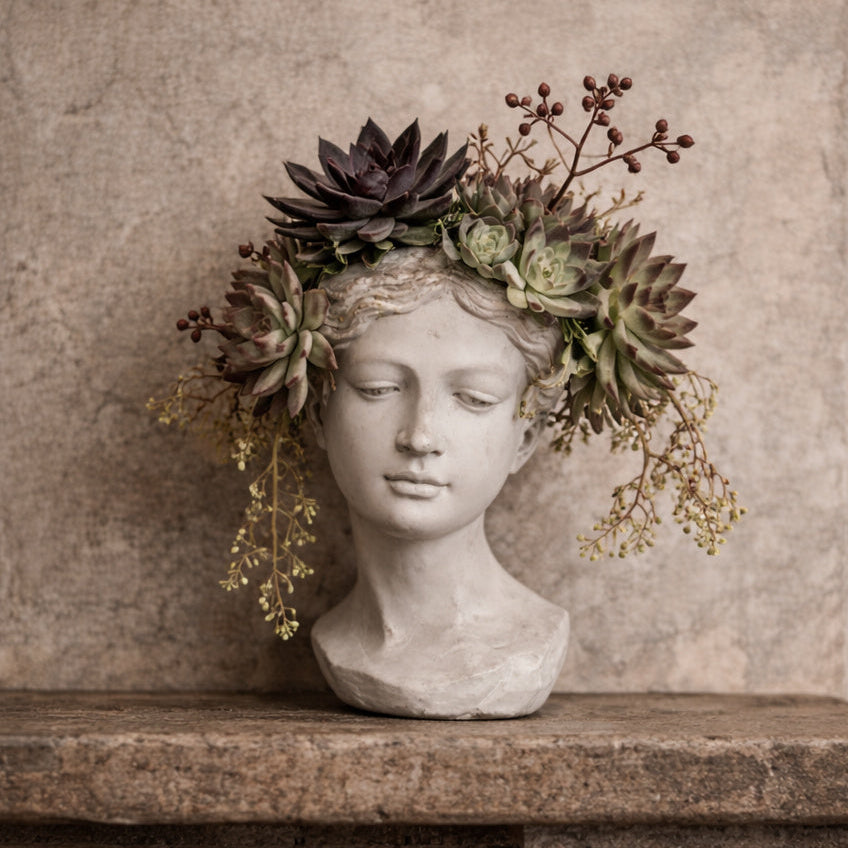 Flora Garden Bust - Aimee Weaver Designs