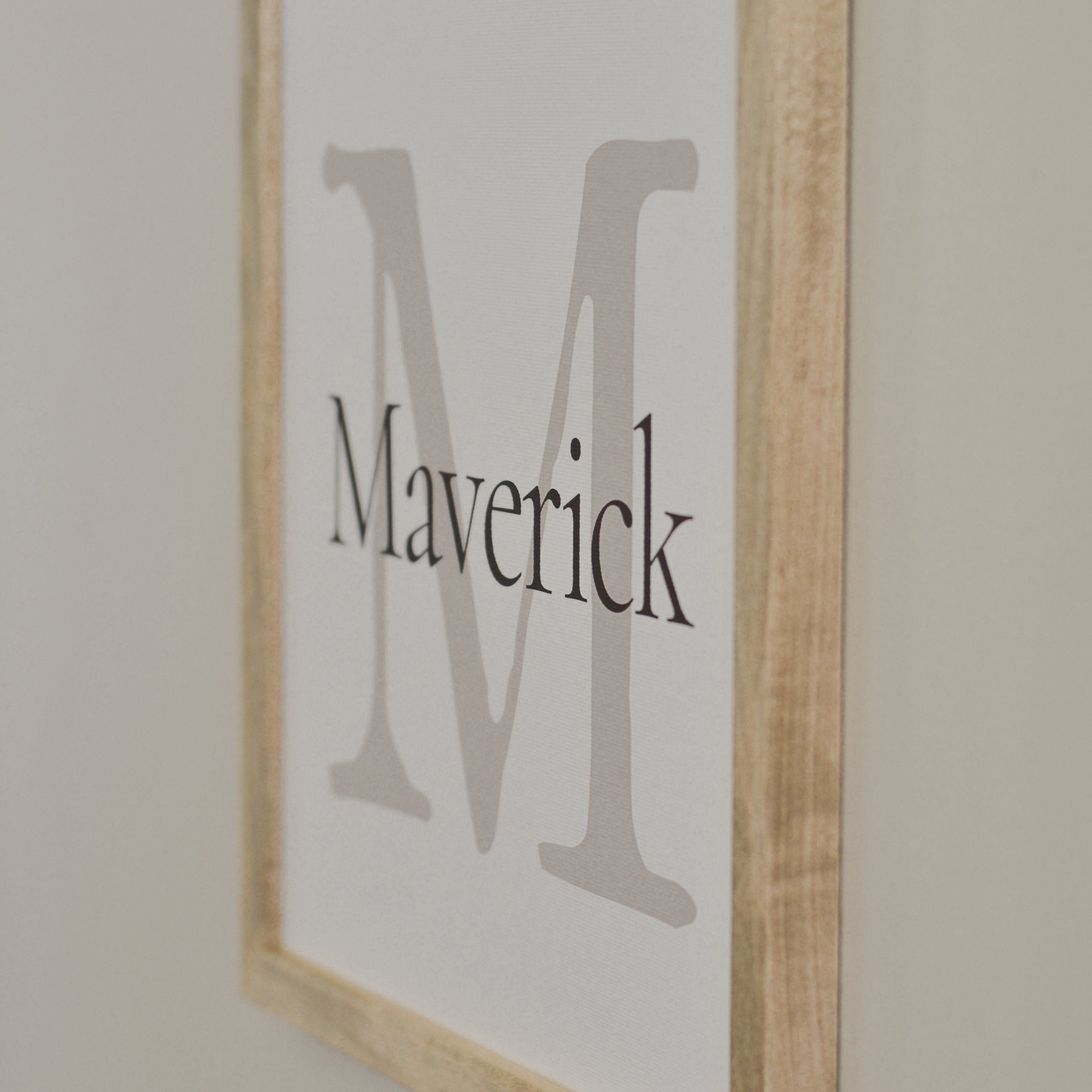 Personalized Initial Boys Sign - Aimee Weaver Designs