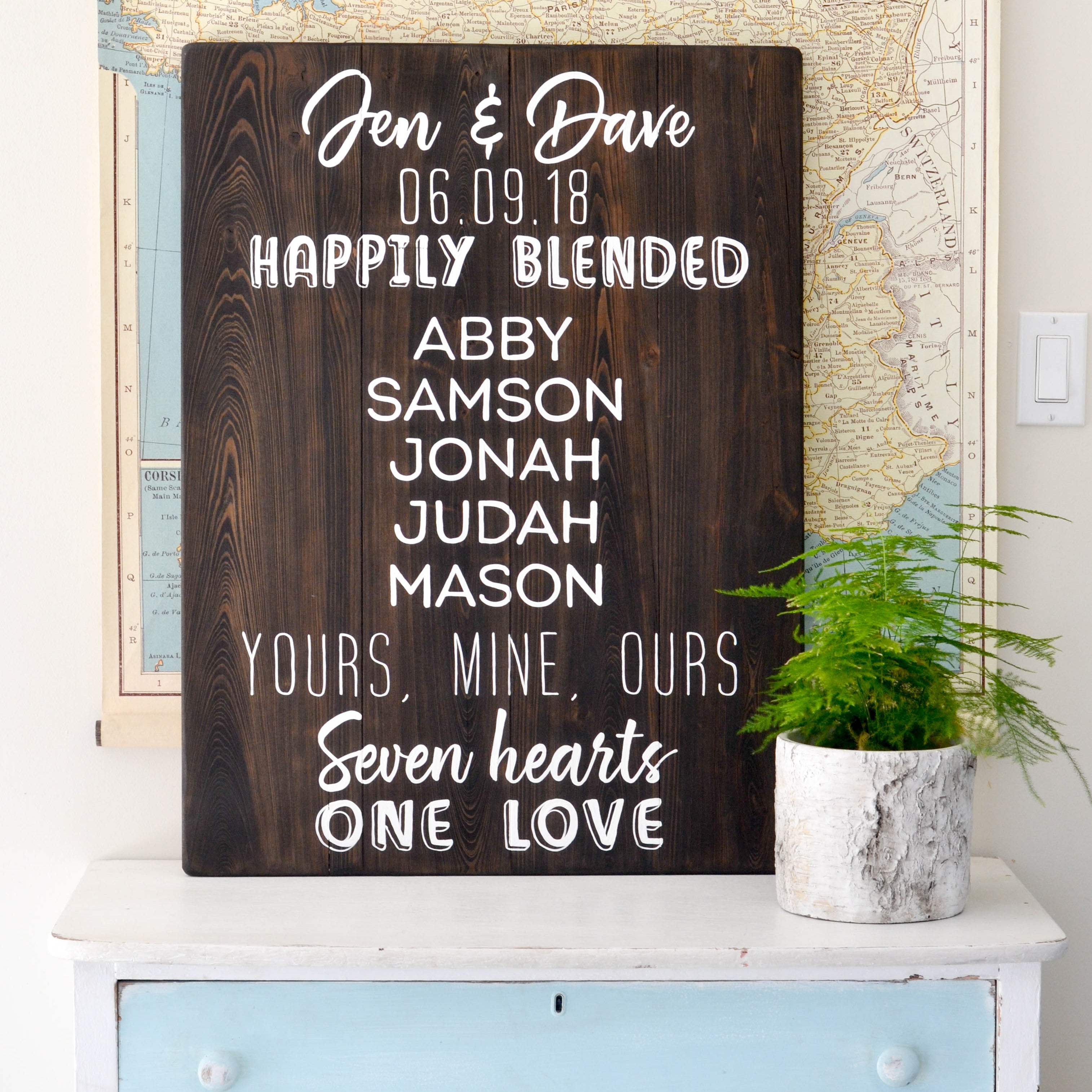 Custom Wood Sign - Aimee Weaver Designs