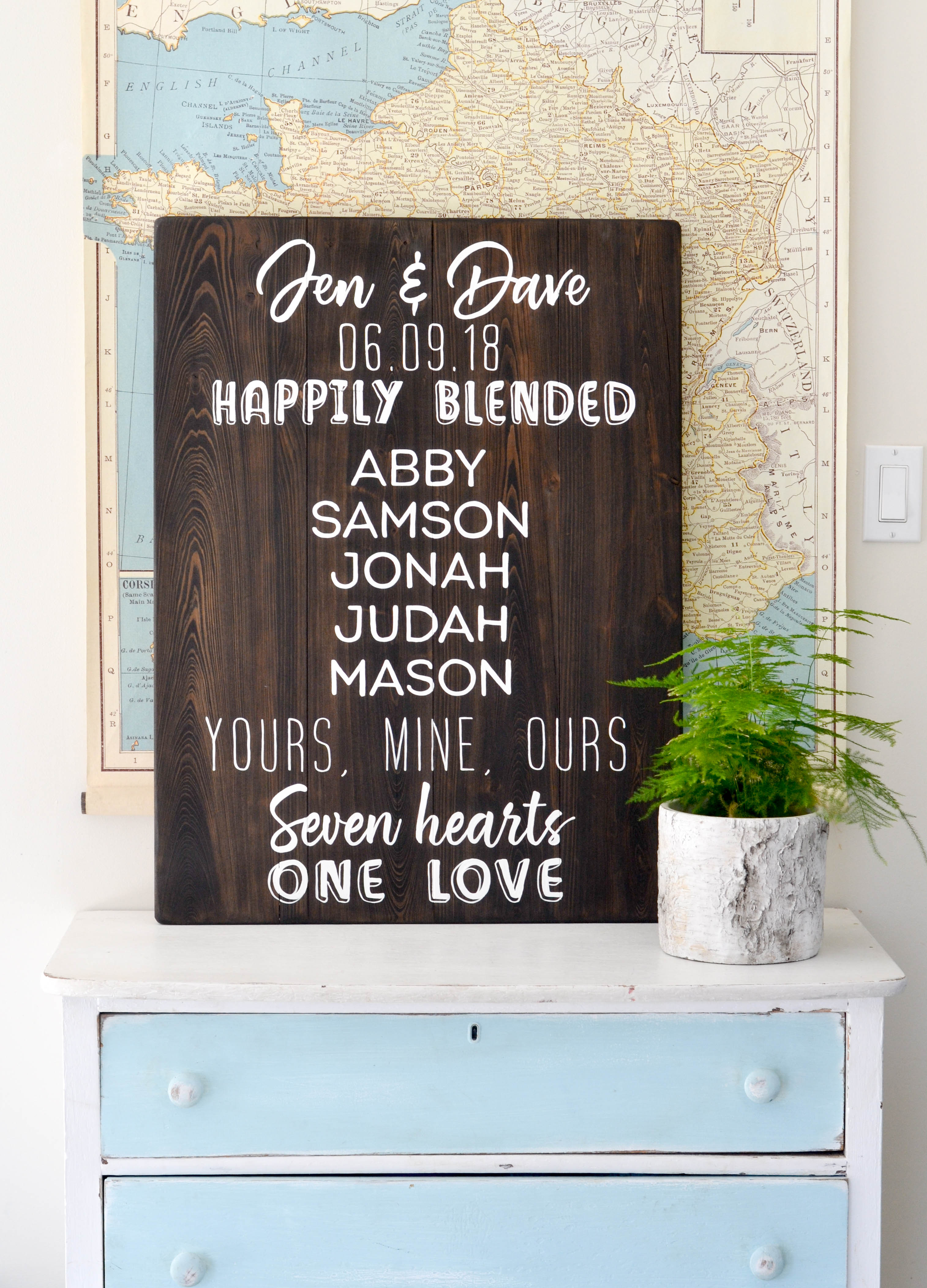 Custom Wood Sign - Aimee Weaver Designs