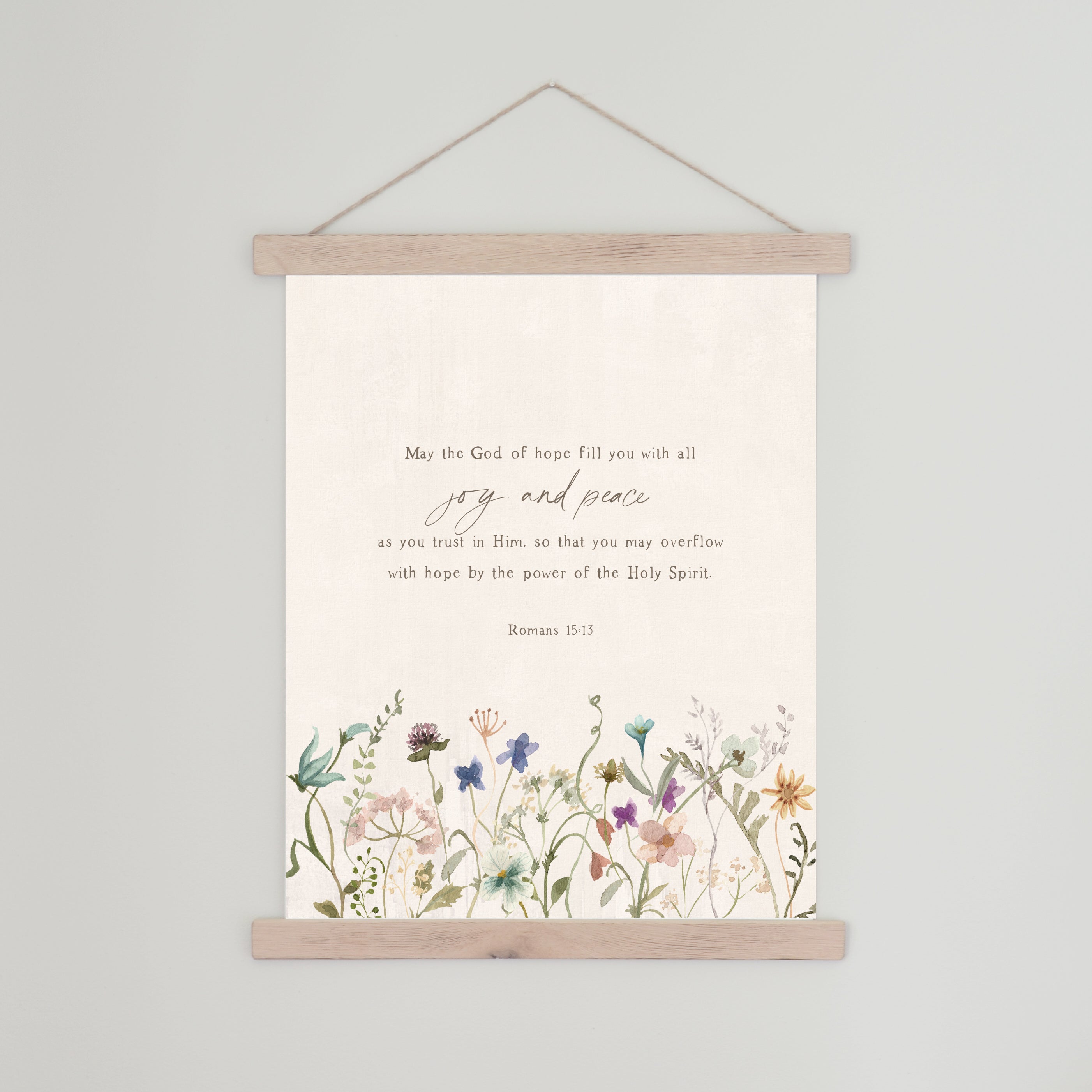 Joy & Peace Canvas Artwork - Aimee Weaver Designs