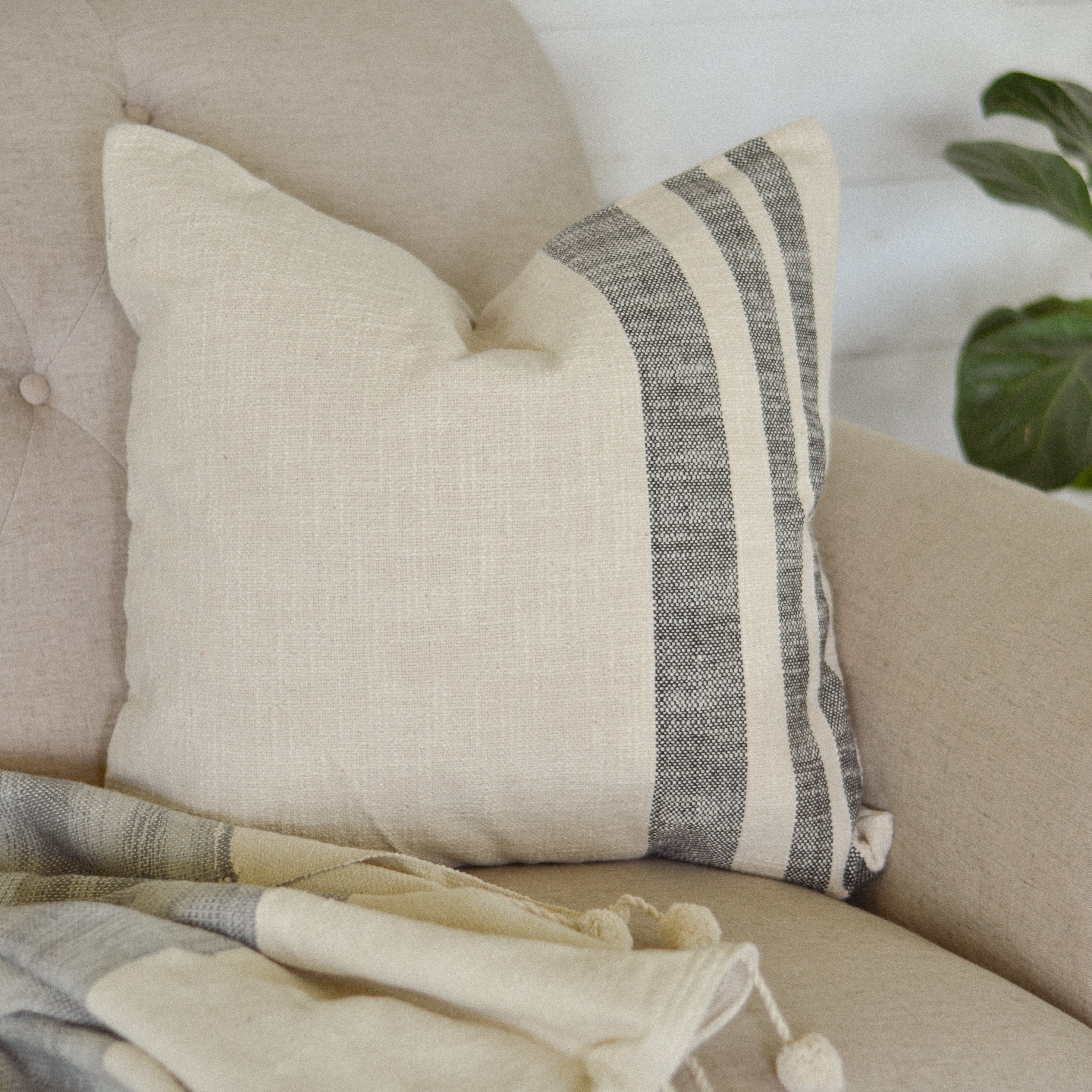 Highland Striped Pillow Cover - Aimee Weaver Designs