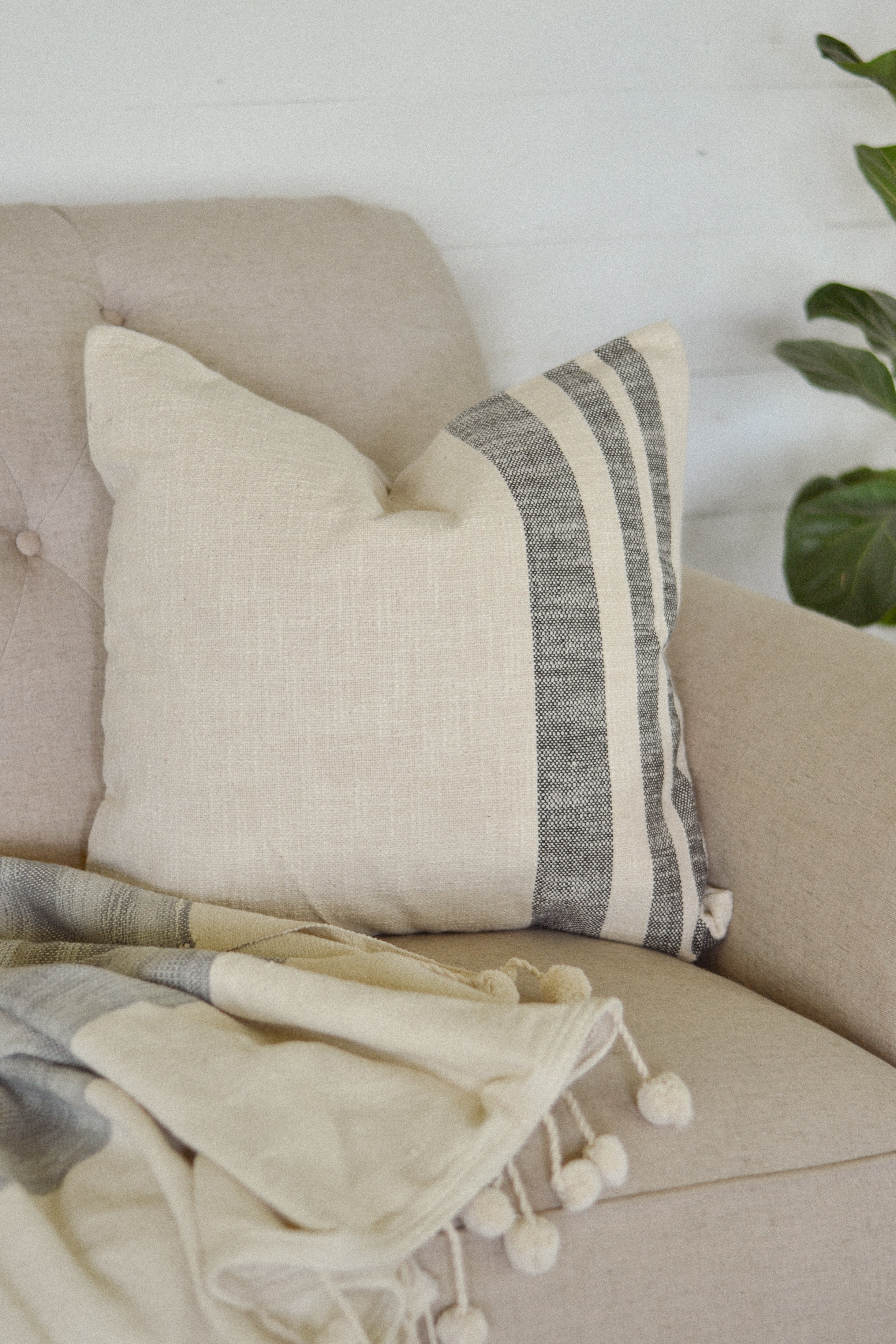 Highland Striped Pillow Cover - Aimee Weaver Designs