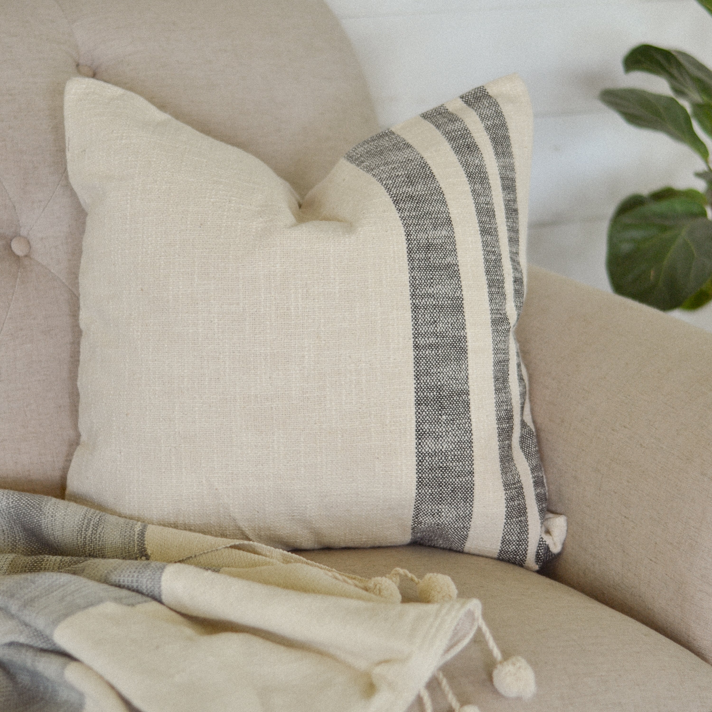 Highland Striped Pillow Cover - Aimee Weaver Designs