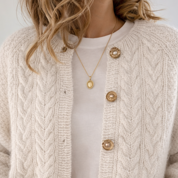 Grace Locket Necklace - Aimee Weaver Designs