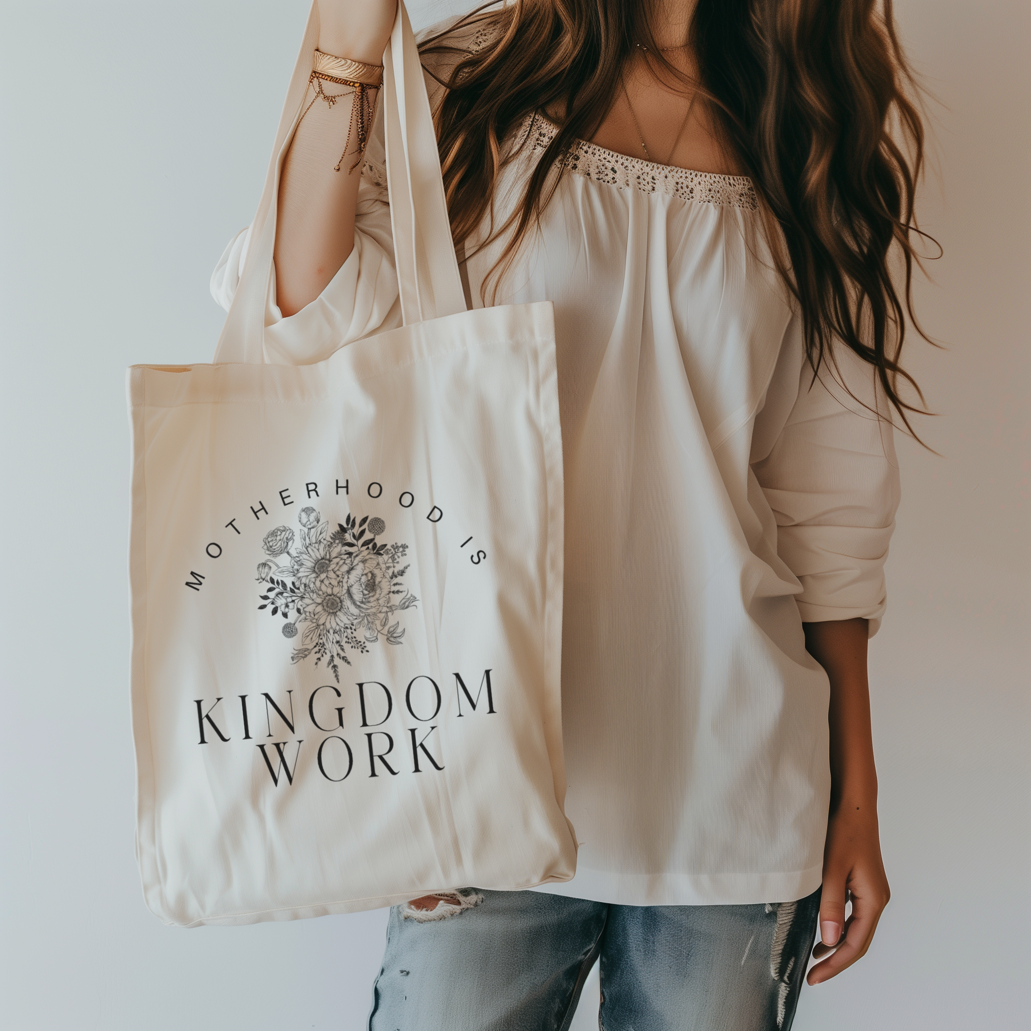 Motherhood Tote Bag - Aimee Weaver Designs