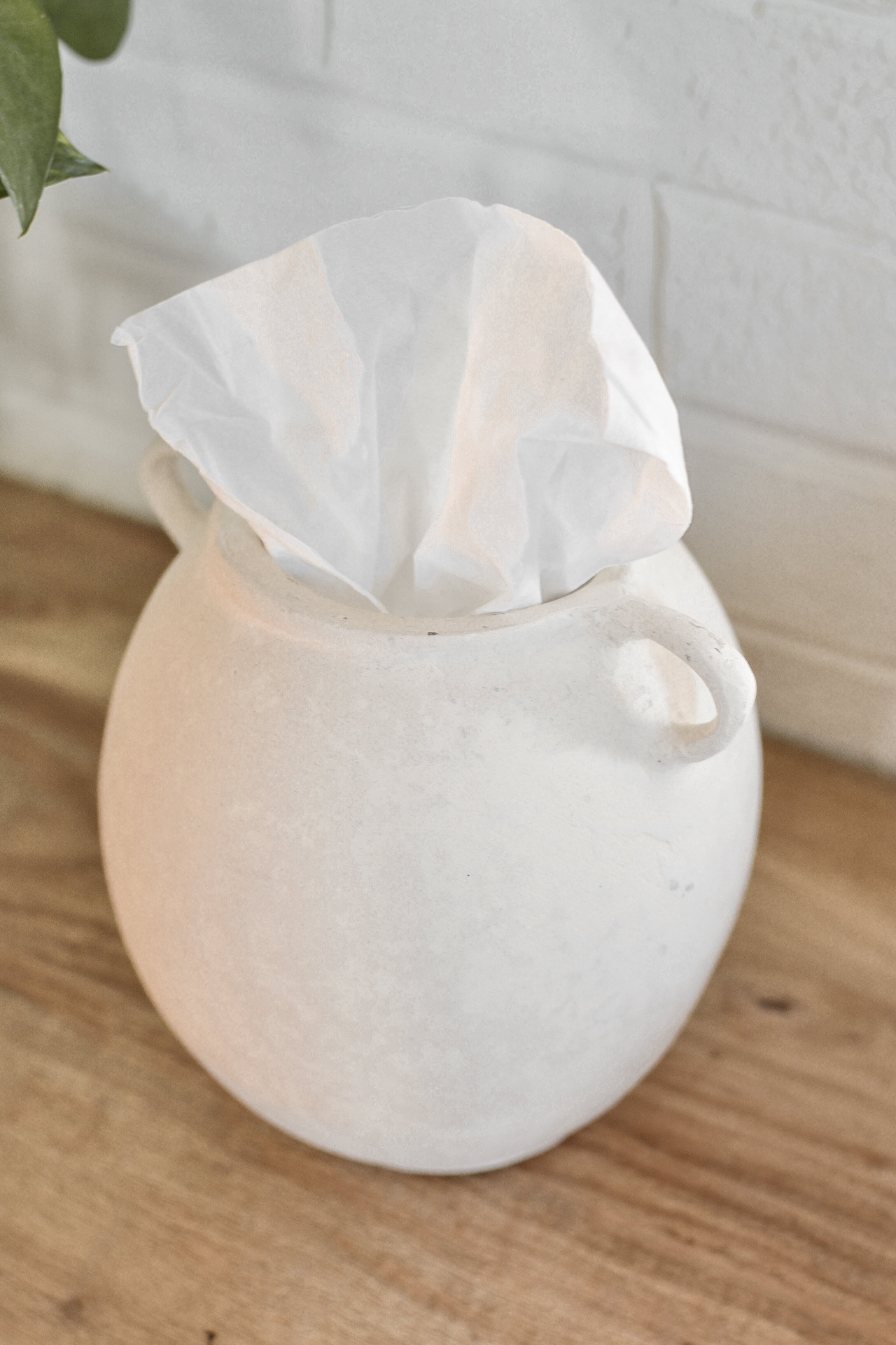 Olive Jar Tissue Holder - Aimee Weaver Designs
