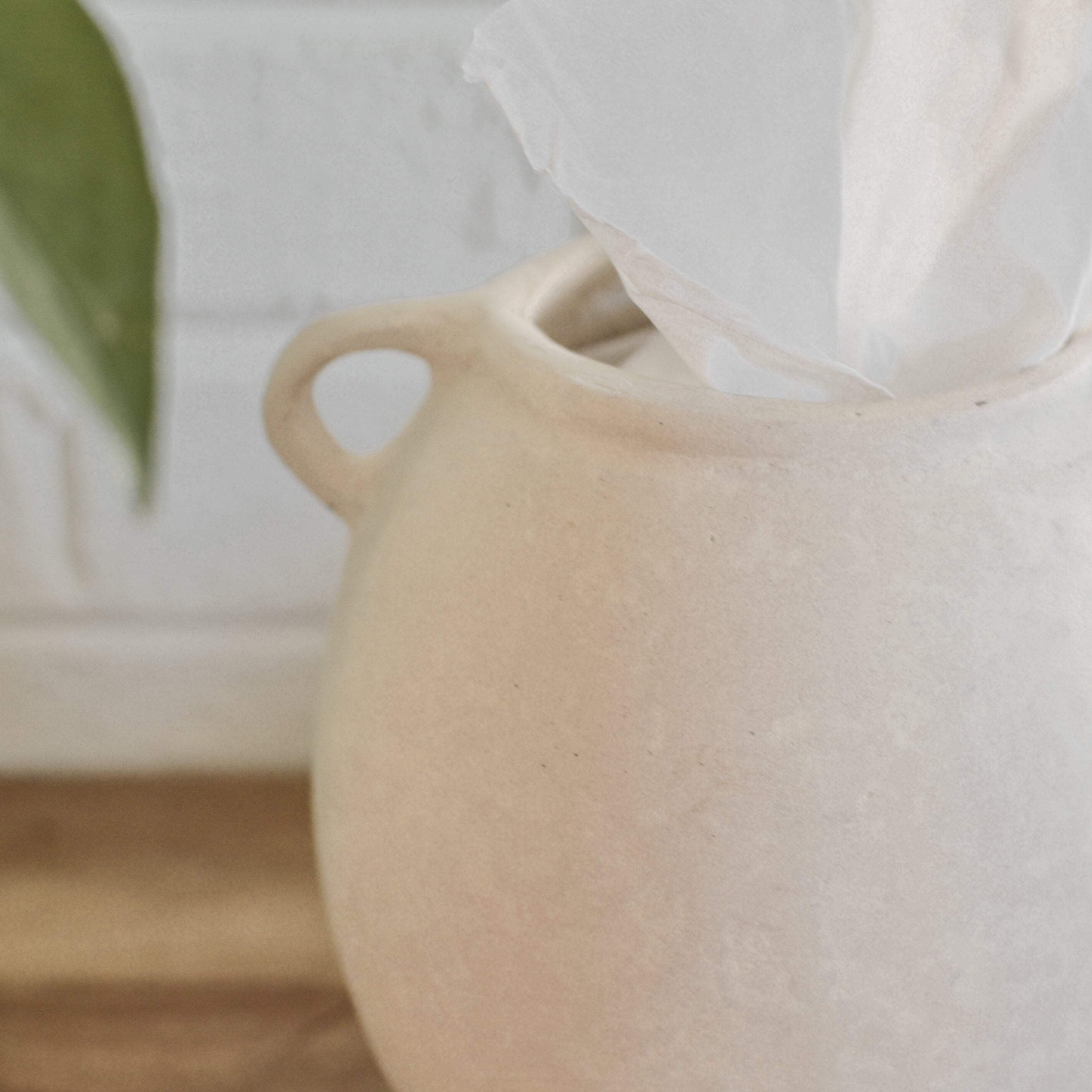 Olive Jar Tissue Holder - Aimee Weaver Designs