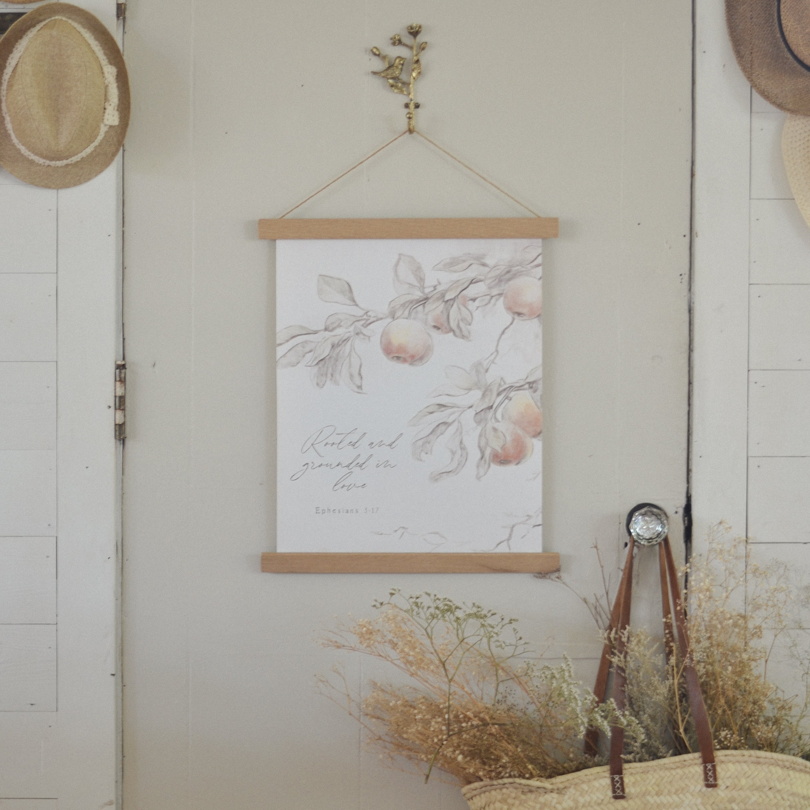 Rooted & Grounded Canvas Artwork - Aimee Weaver Designs