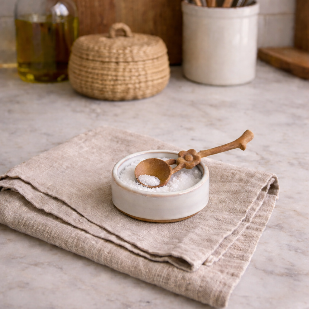 Salt Cellar + Spoon Set - Aimee Weaver Designs