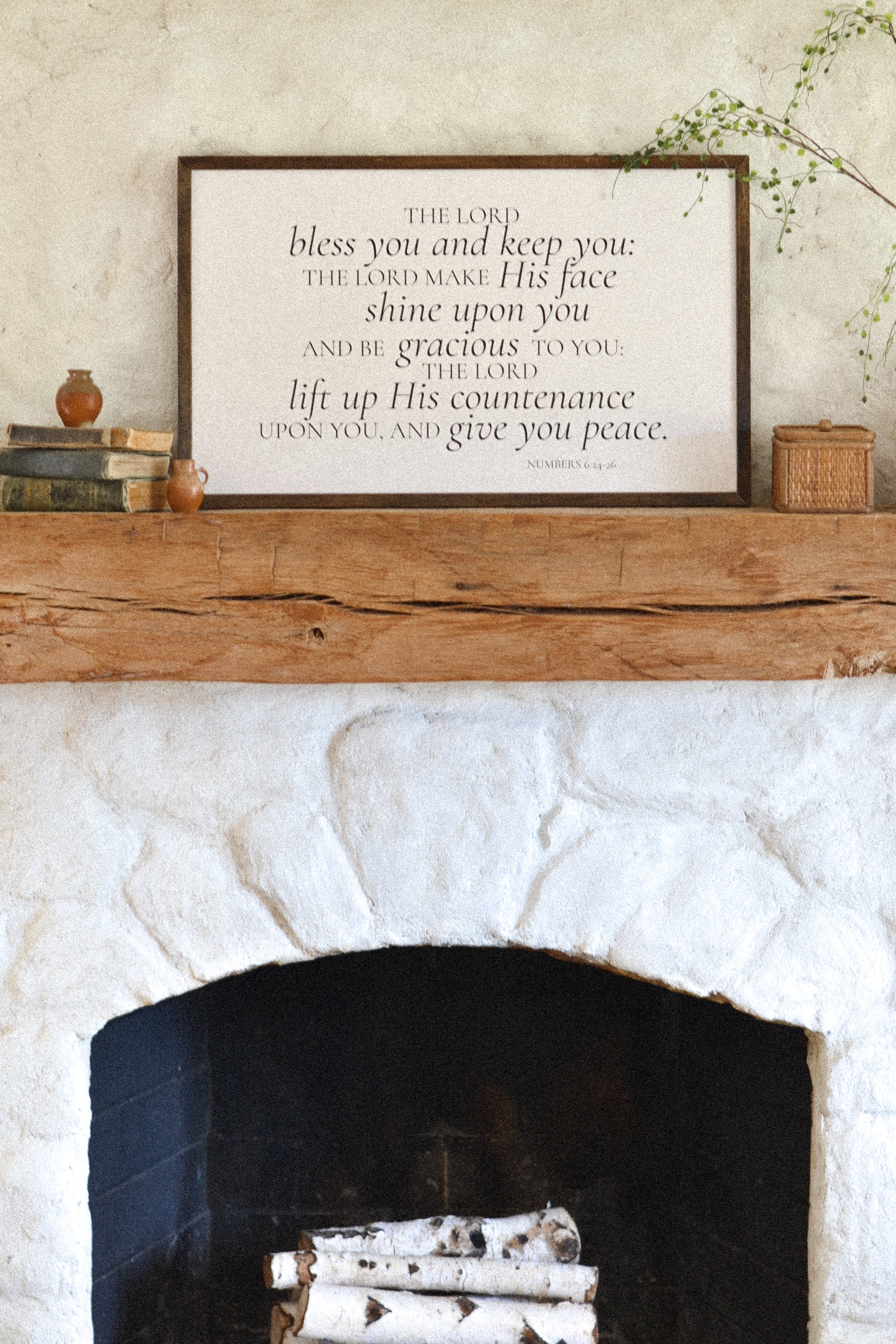 The Lord Bless You | Framed Art - Aimee Weaver Designs