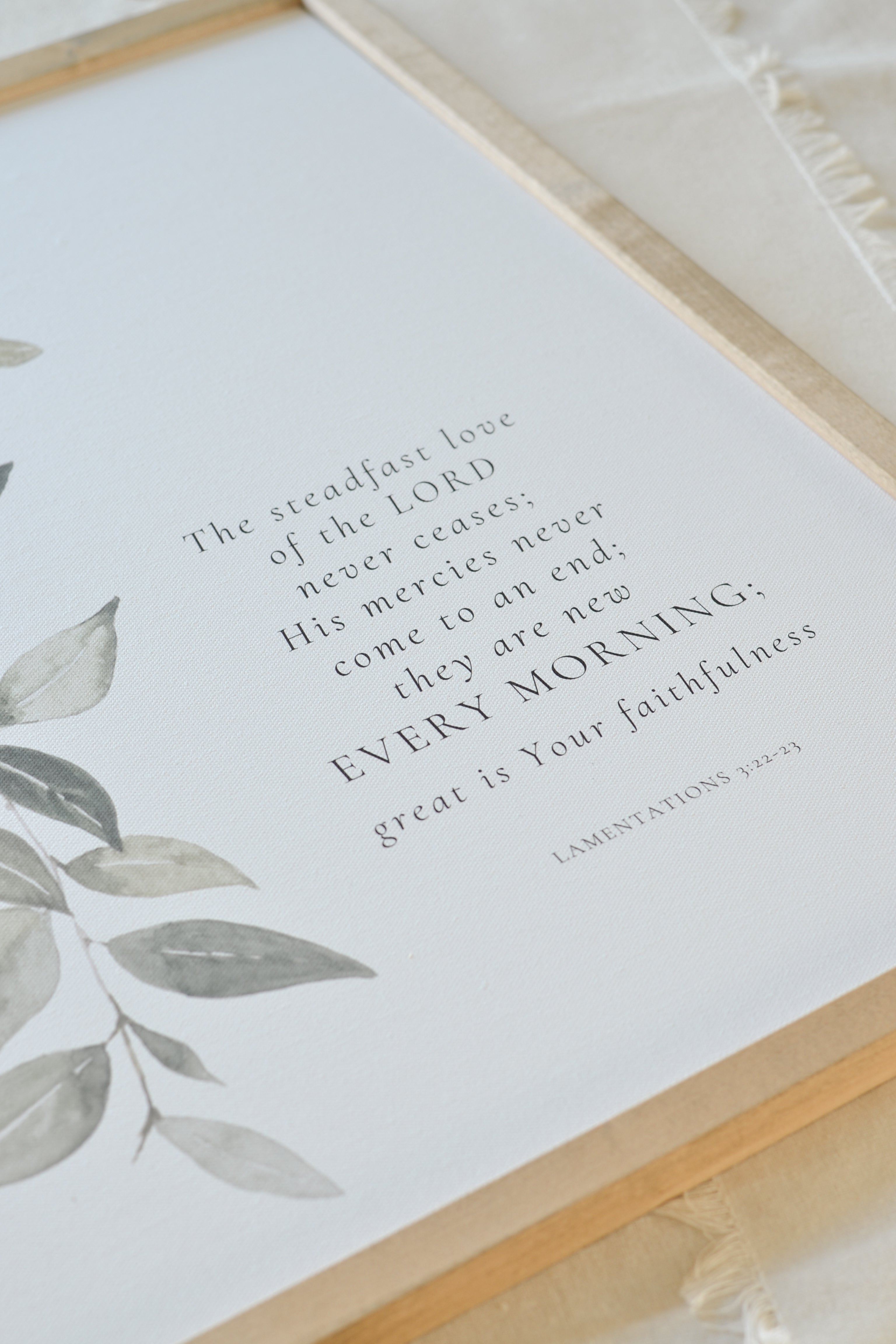 The Steadfast Love | Framed Art - Aimee Weaver Designs