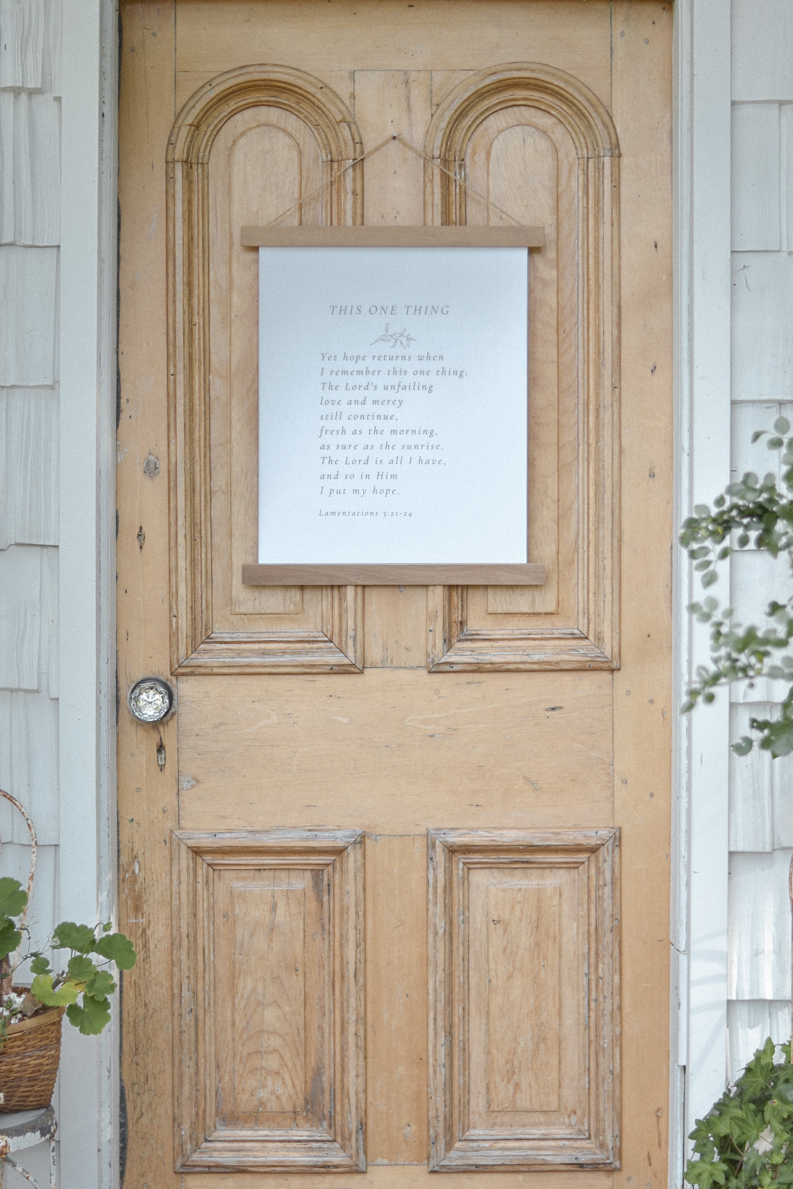 This One Thing Canvas Artwork - Aimee Weaver Designs