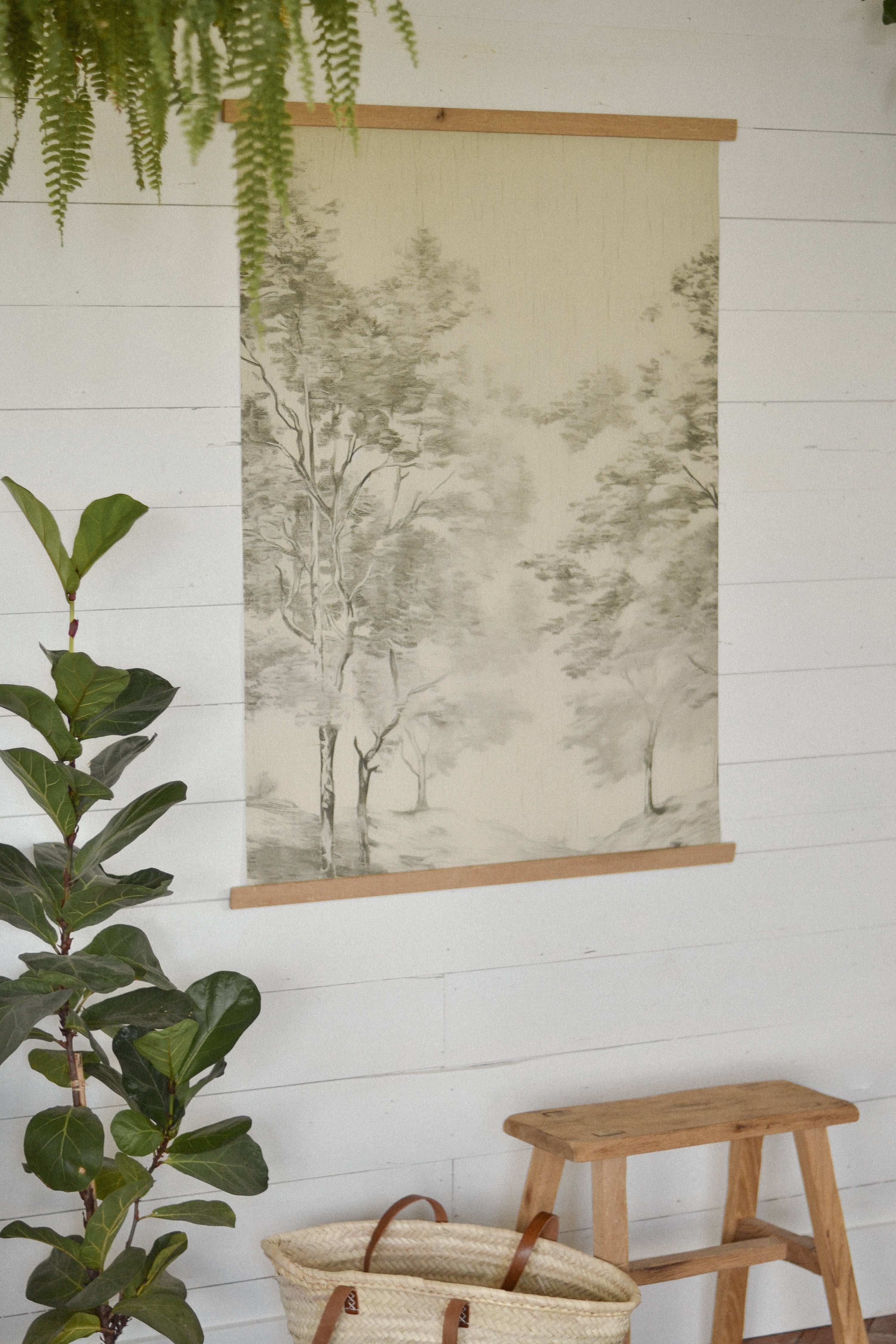 Vintage Forest Tapestry - Aimee Weaver Designs