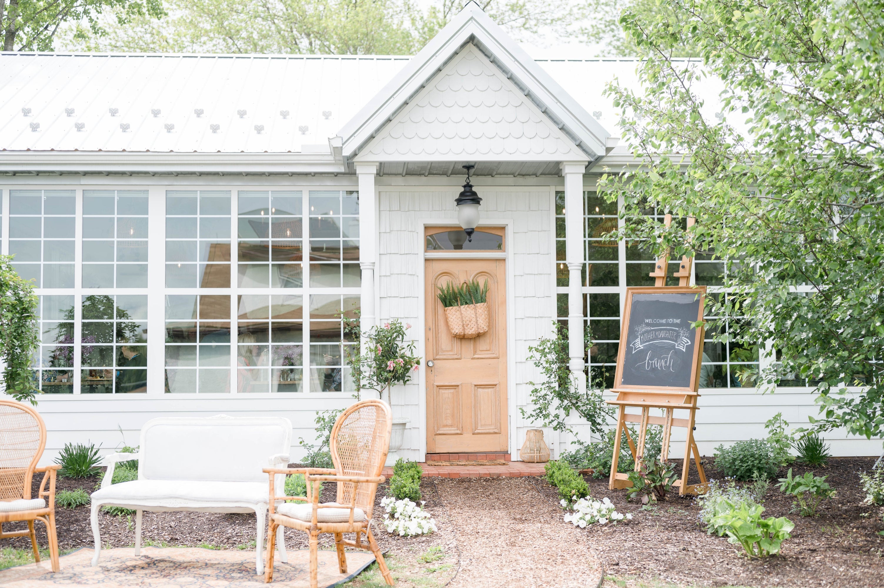White Gables Garden House Rental - Aimee Weaver Designs