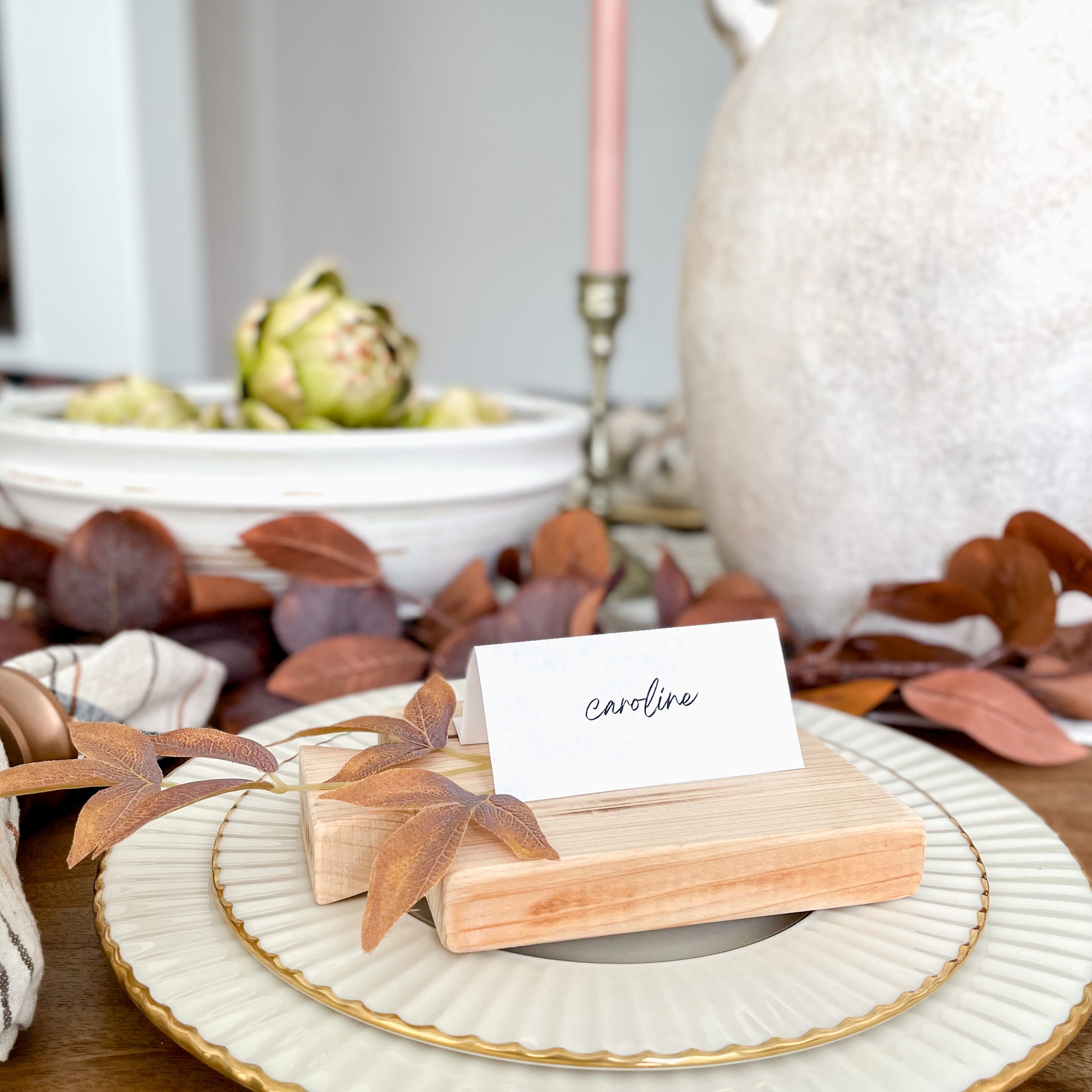 Nibble Boards - Set Of 4 Wood Stands - Aimee Weaver Designs