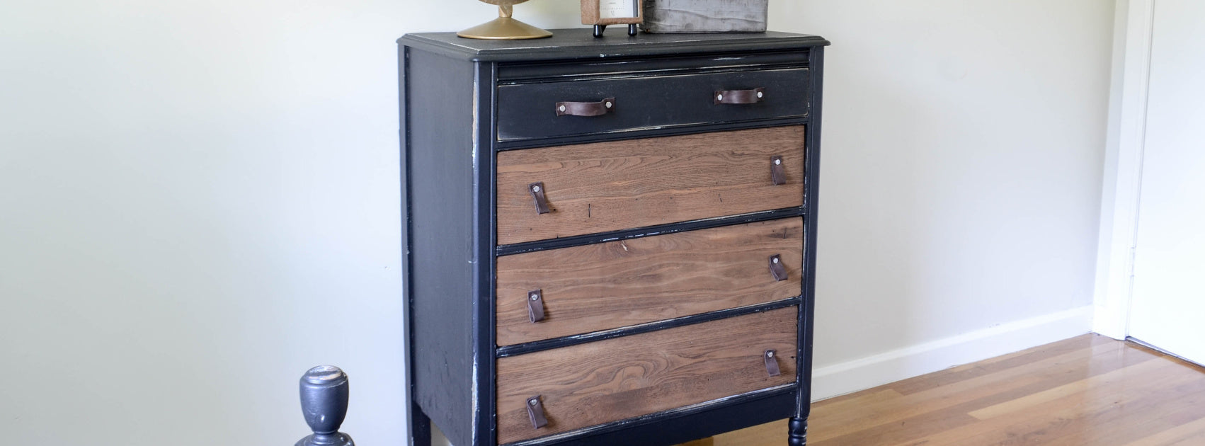 Two Toned Dresser DIY