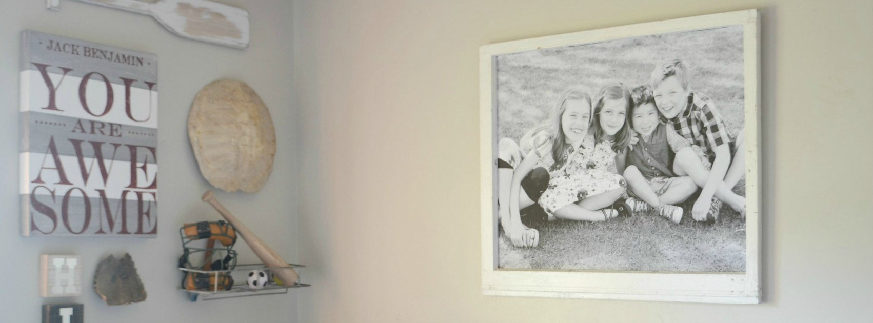 DIY Large Black & White Photo