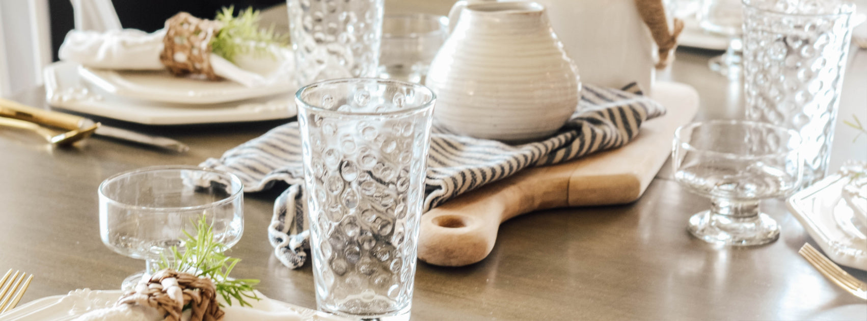 Thrifted Tablescape for Spring - Secondhand Table